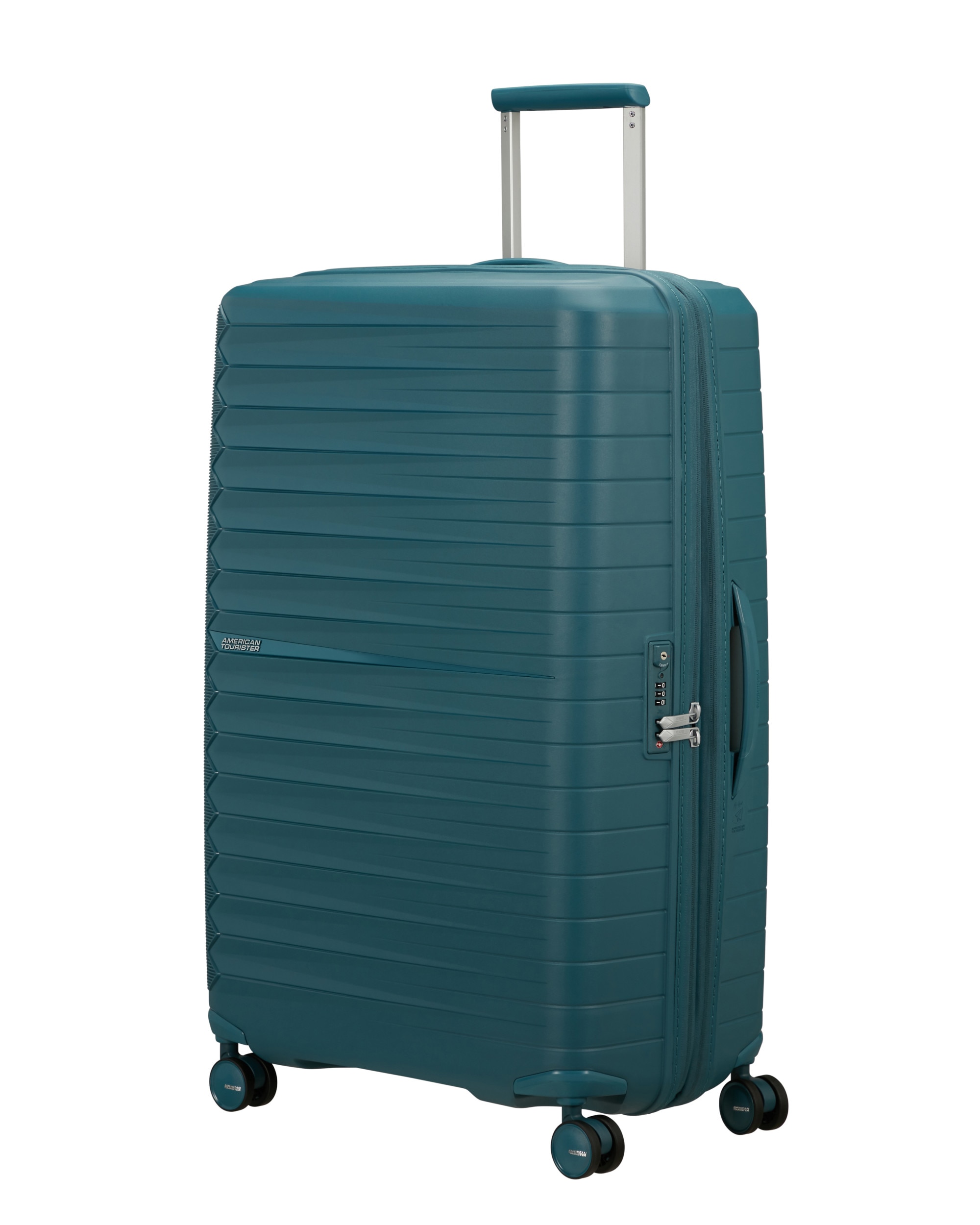 Maleta grande expandible fastforward rígida con capacidad hasta 118 litros - American Tourister - Azul Turquesa Azul Turquesa-1