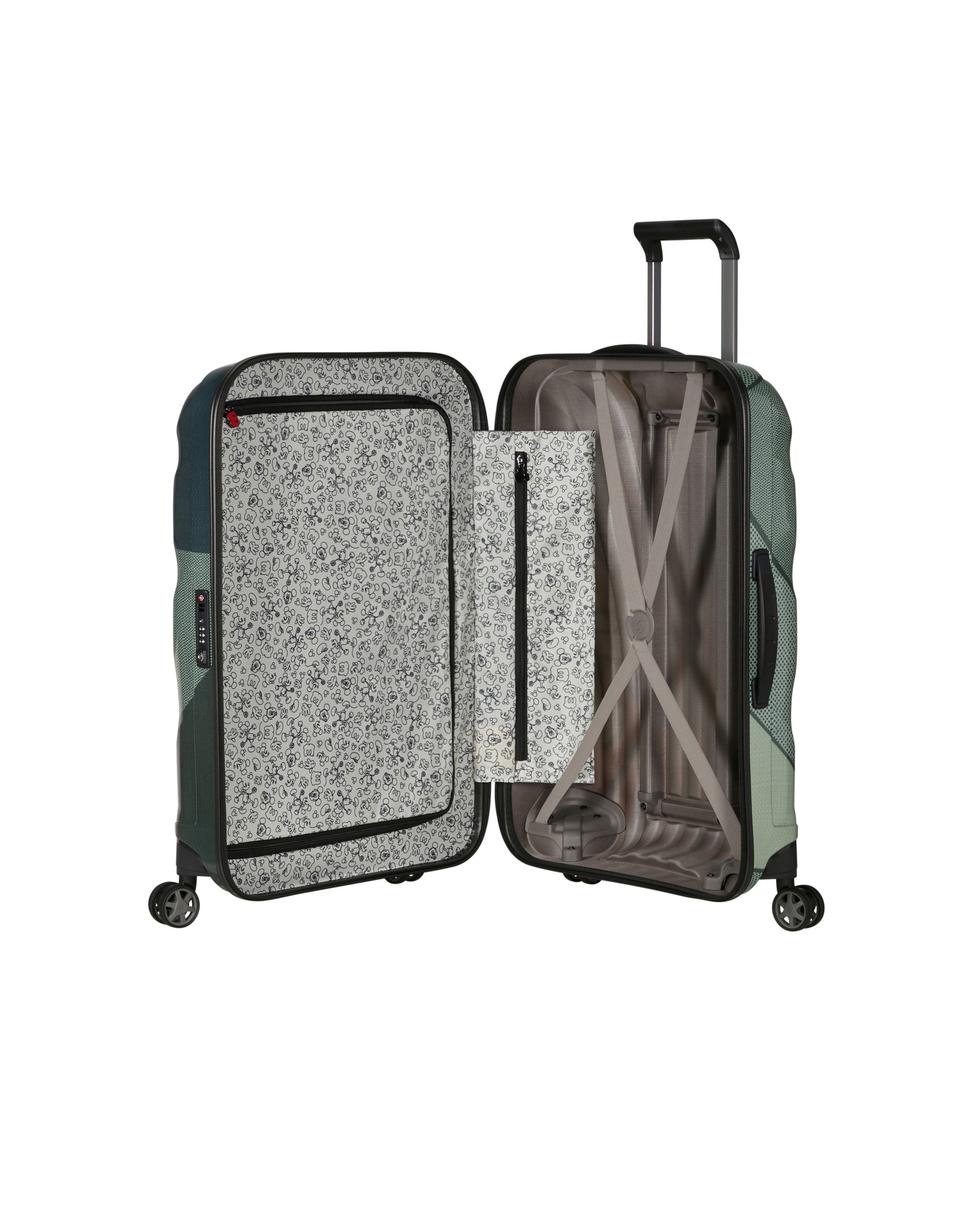 Maleta mediana c-lite spinner 69/25 rígida con capacidad de 68 l - Multicolor Multicolor-3