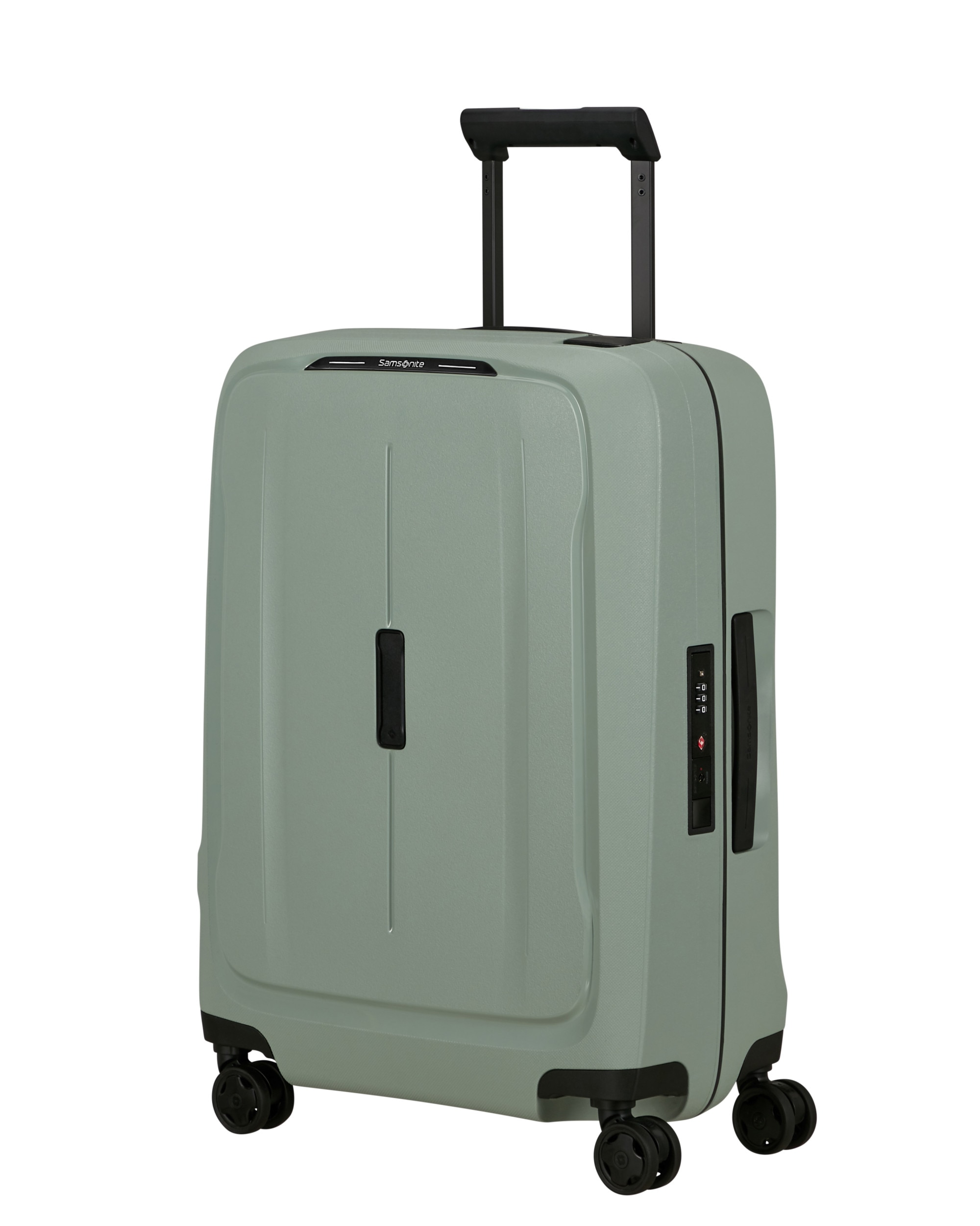Maleta de cabina Essens 55/20 rígida con capacidad de 39 L - Samsonite - Verde militar Verde militar-1