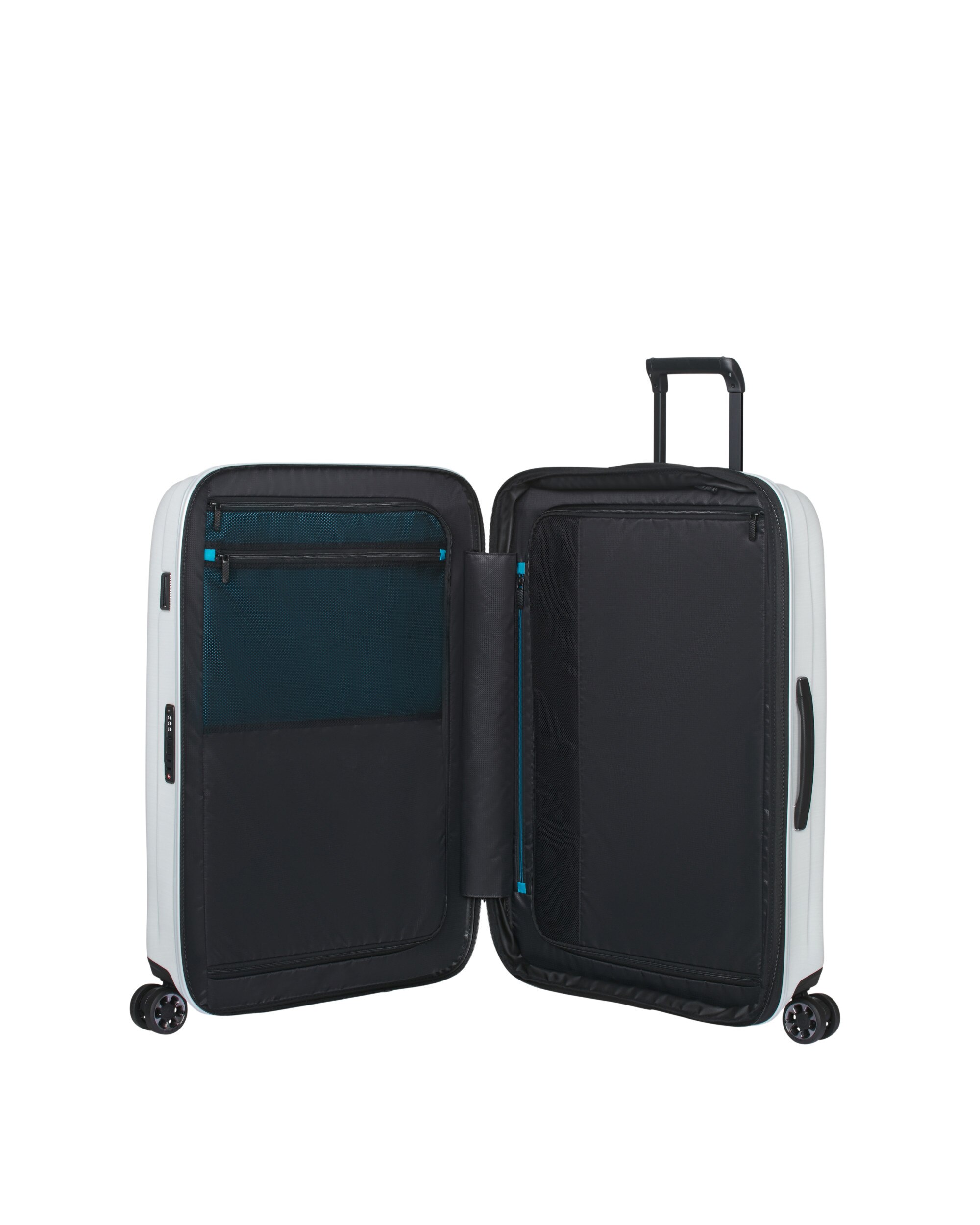Imagen 3 de Maleta mediana expandible Nexis rígida con capacidad hasta 91 litros - Samsonite - Blanco Blanco