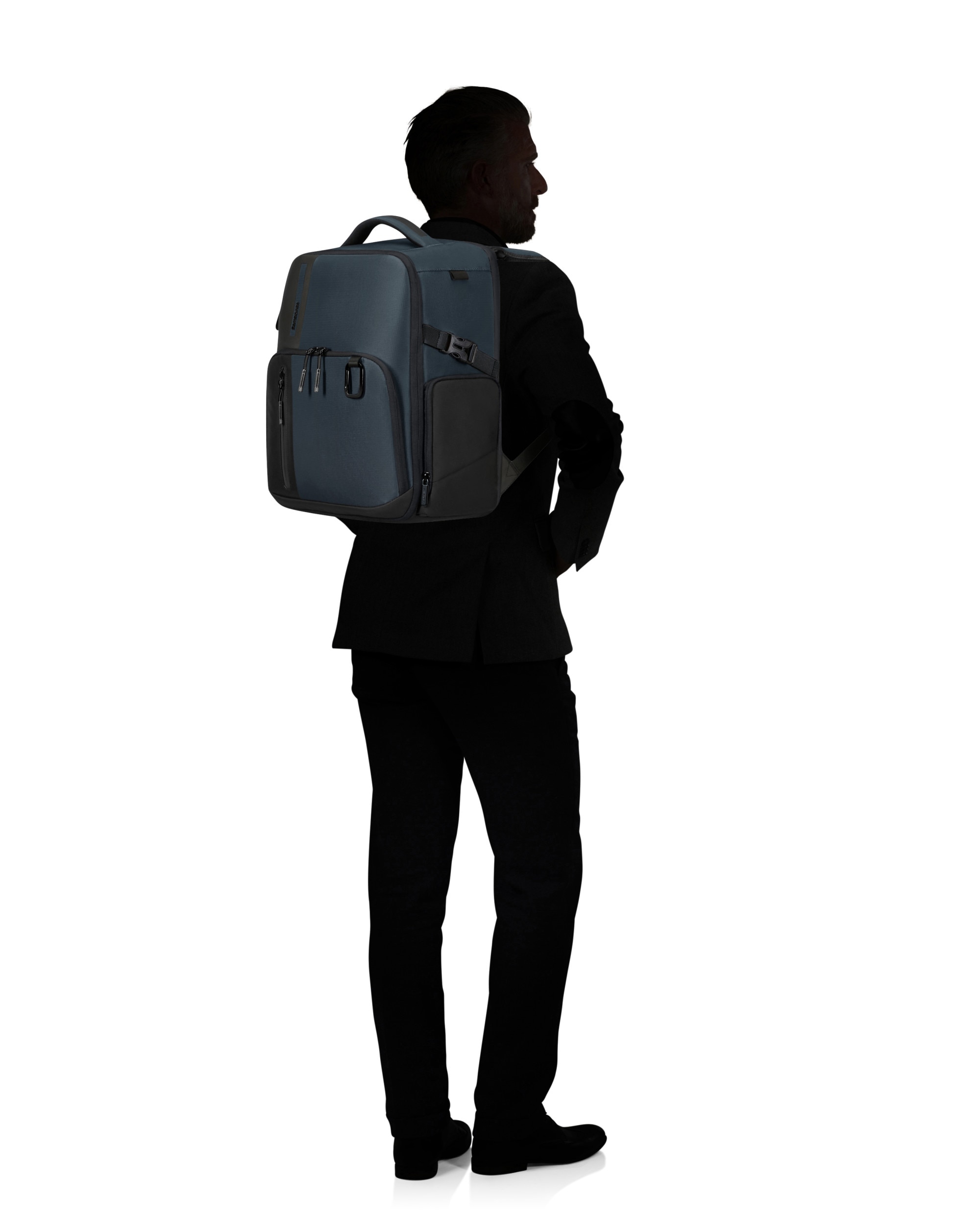Mochila underseater para portátil de 14,1'' biz2go blanda con capacidad de 25 litros - Samsonite - Azul marino Azul marino-5