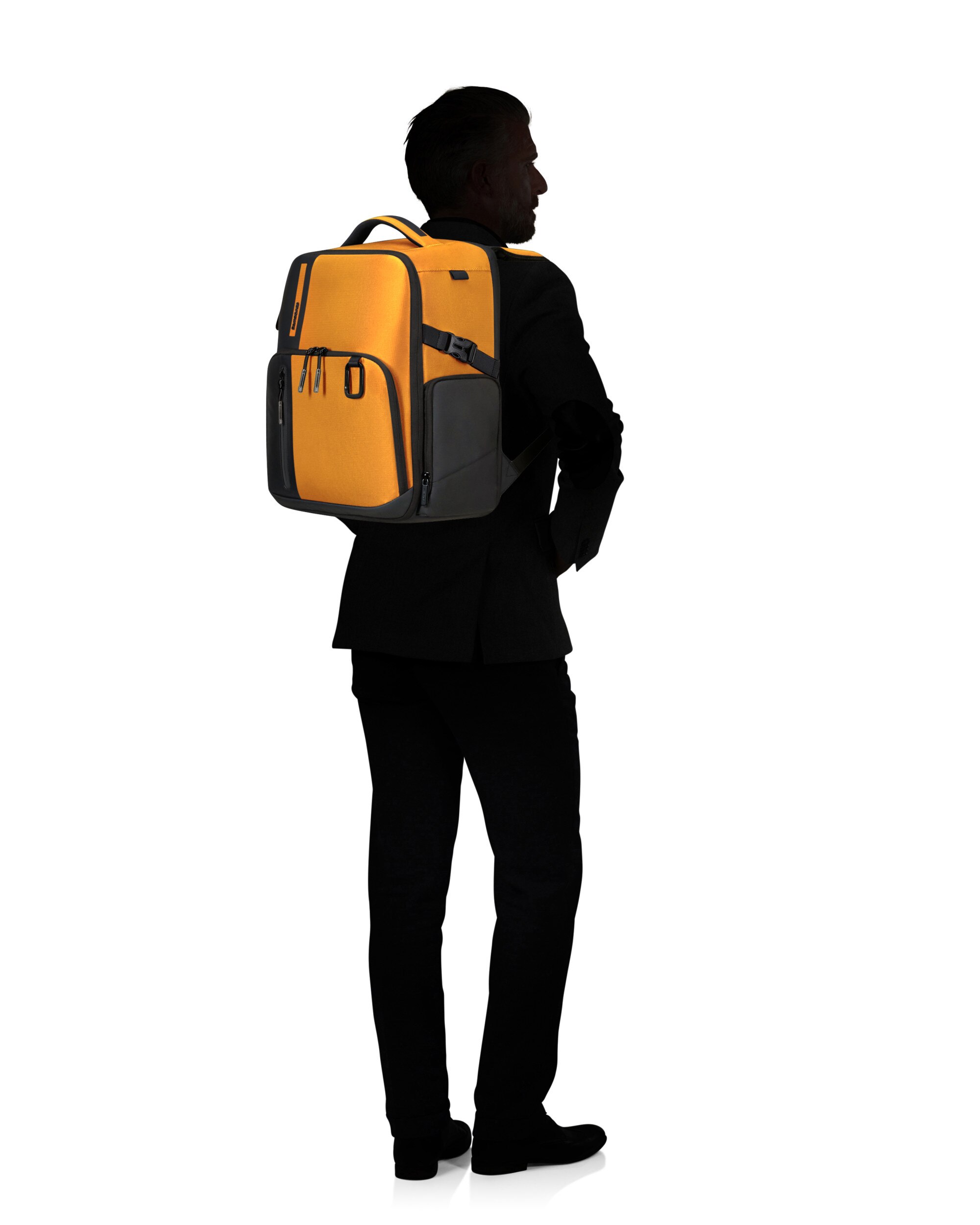 Mochila underseater para portátil de 14,1'' biz2go blanda con capacidad de 25 litros - Samsonite - Mostaza Mostaza-5