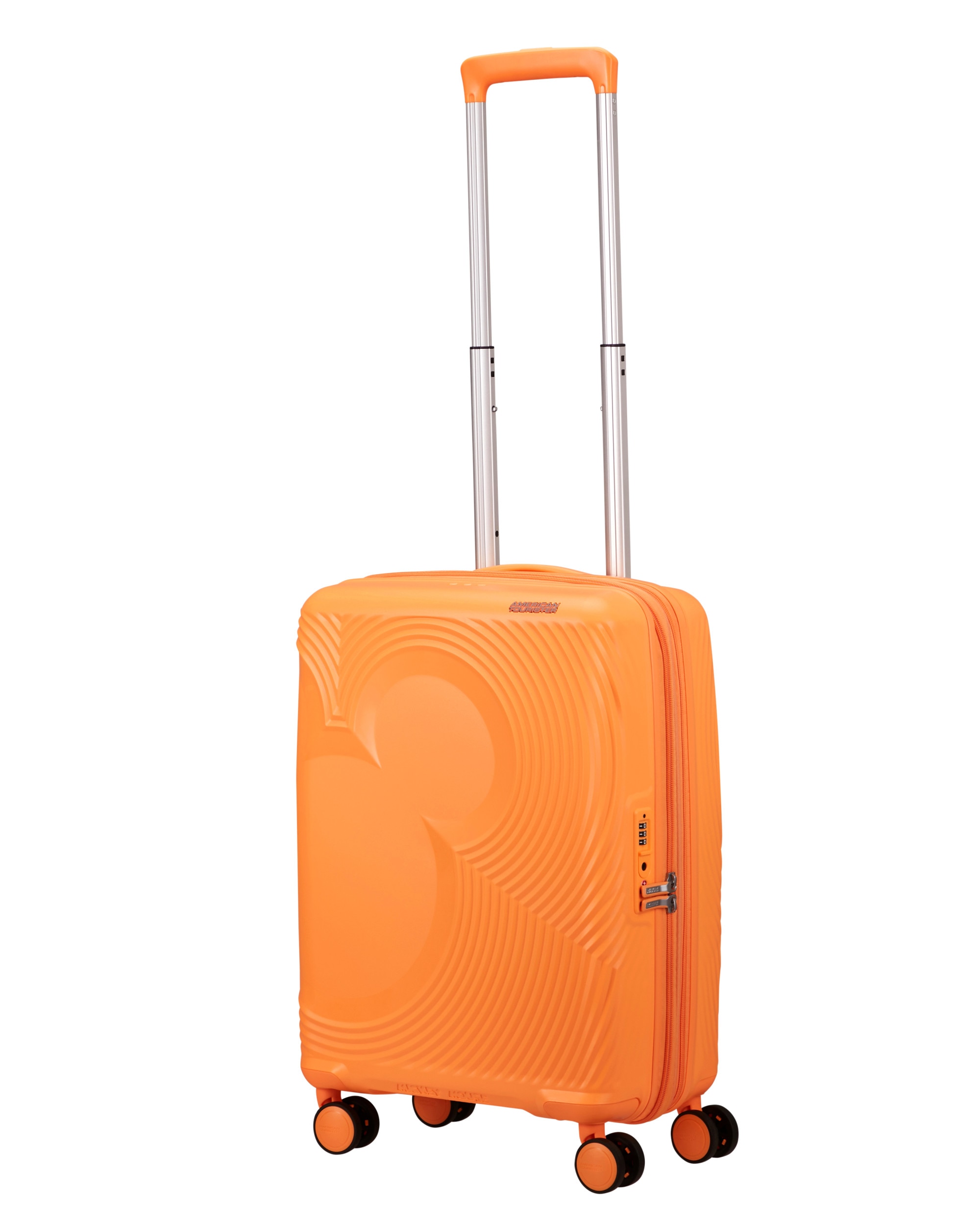 Maleta de cabina expandible Mickey Magic rígida con capacidad hasta 44 litros - American Tourister - Naranja Naranja-5