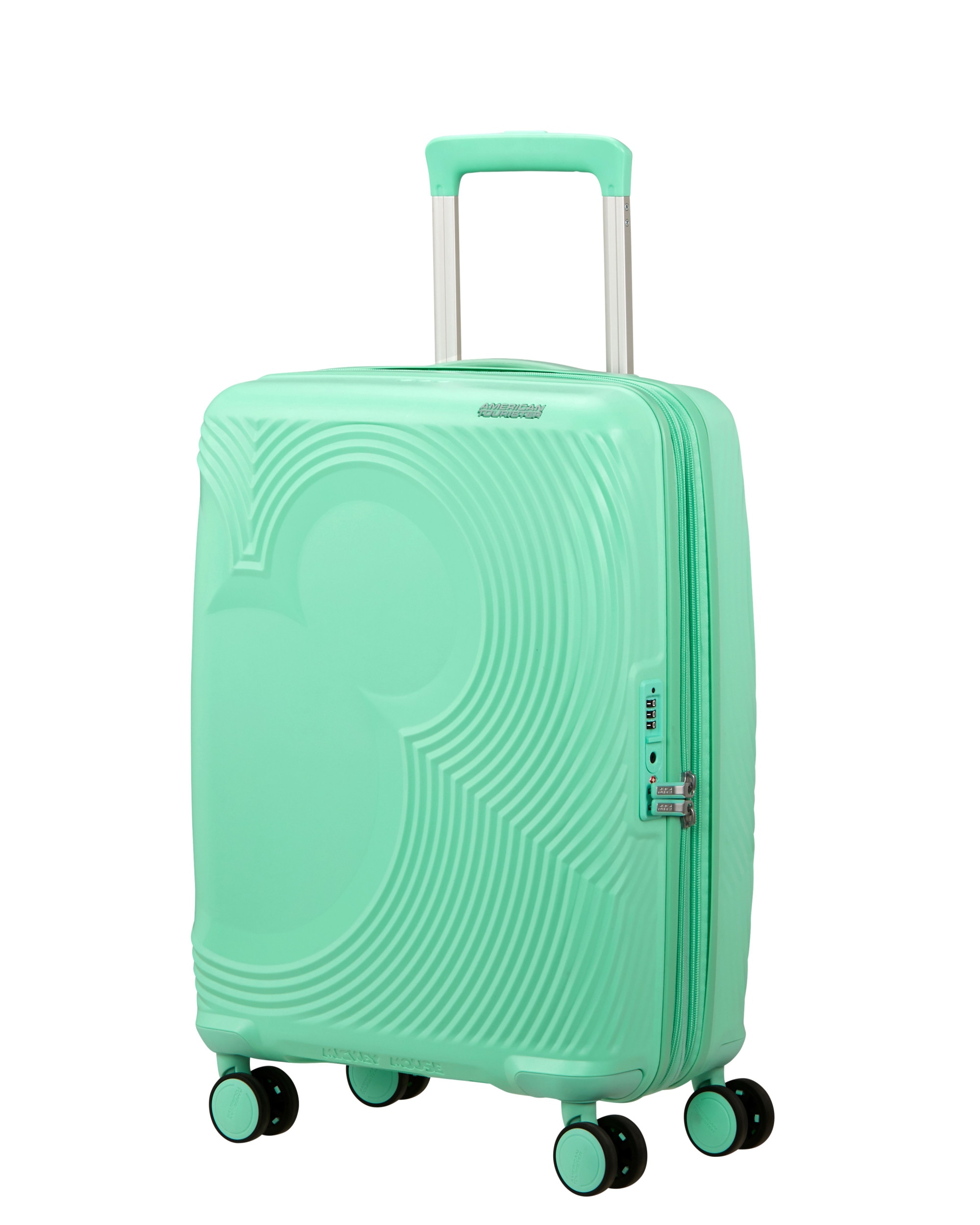 Imagen 0 de Maleta de cabina expandible Mickey Magic rígida con capacidad hasta 44 litros Verde claro