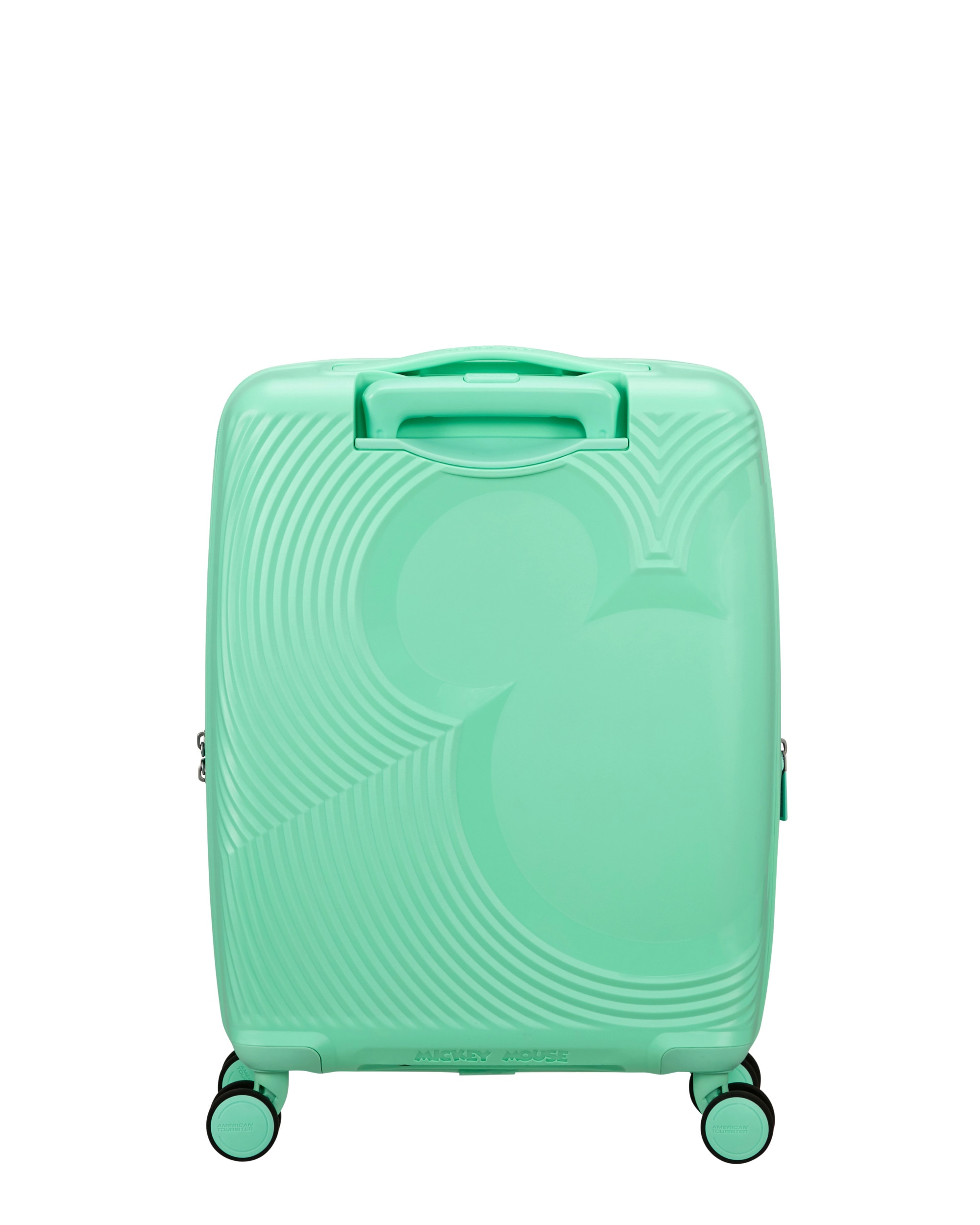 Maleta de cabina expandible Mickey Magic rígida con capacidad hasta 44 litros - American Tourister - Azul Verde claro-2