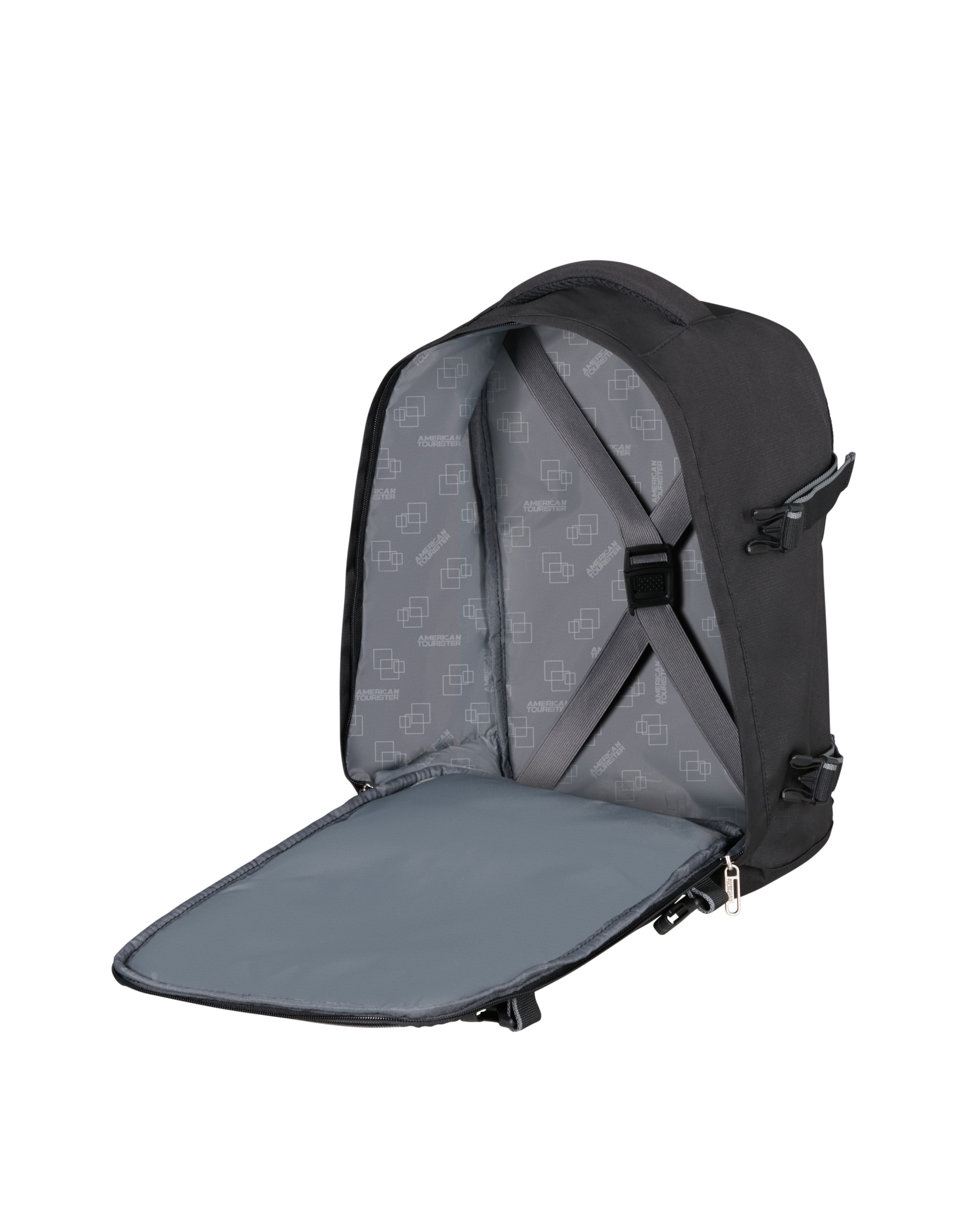 Mochila de cabina underseater Cloudrider S blanda con capacidad de 24 litros - American Tourister - Rojo Negro-3