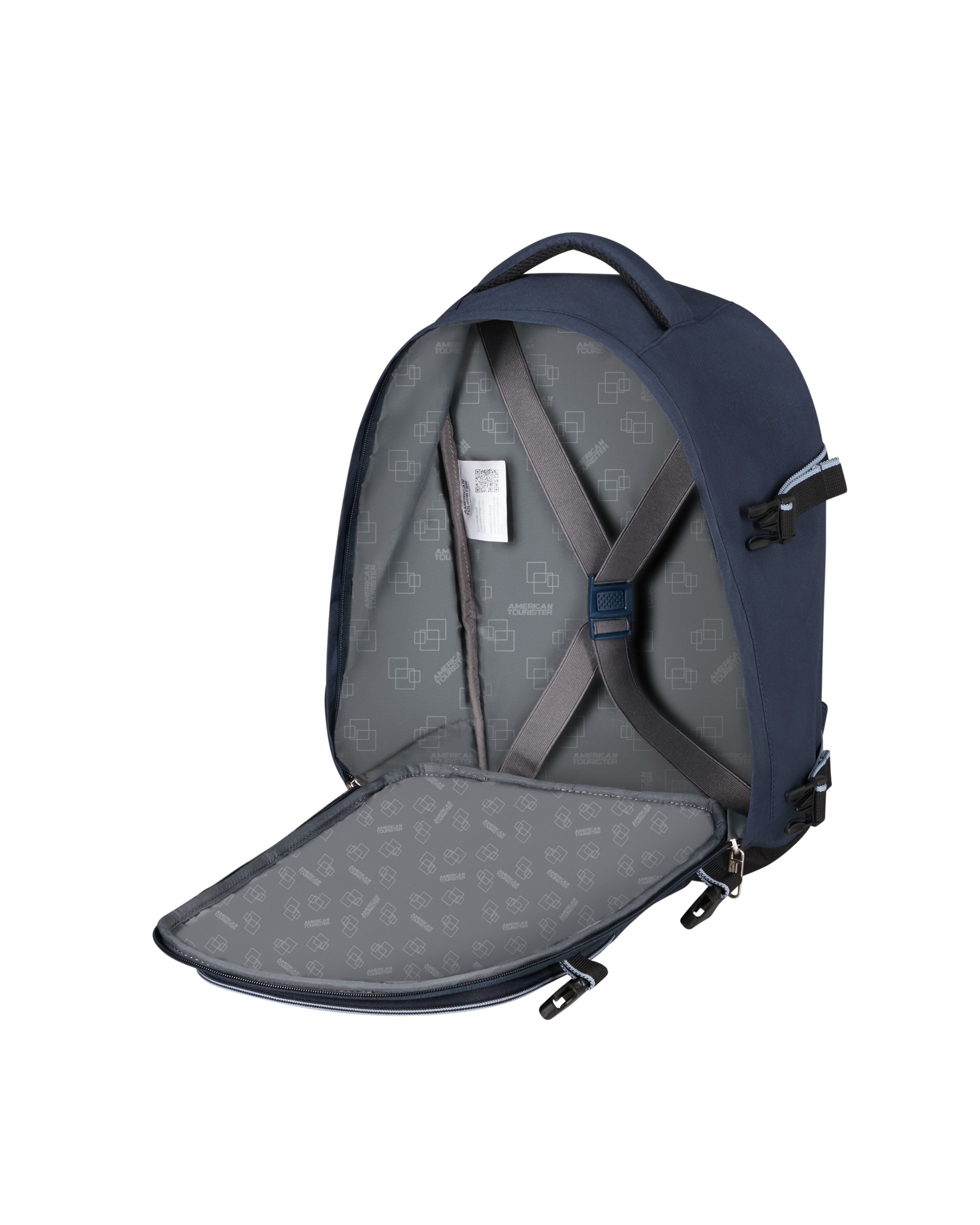 Mochila de cabina underseater Cloudrider S blanda con capacidad de 24 litros - American Tourister - Azul oscuro Azul oscuro-3