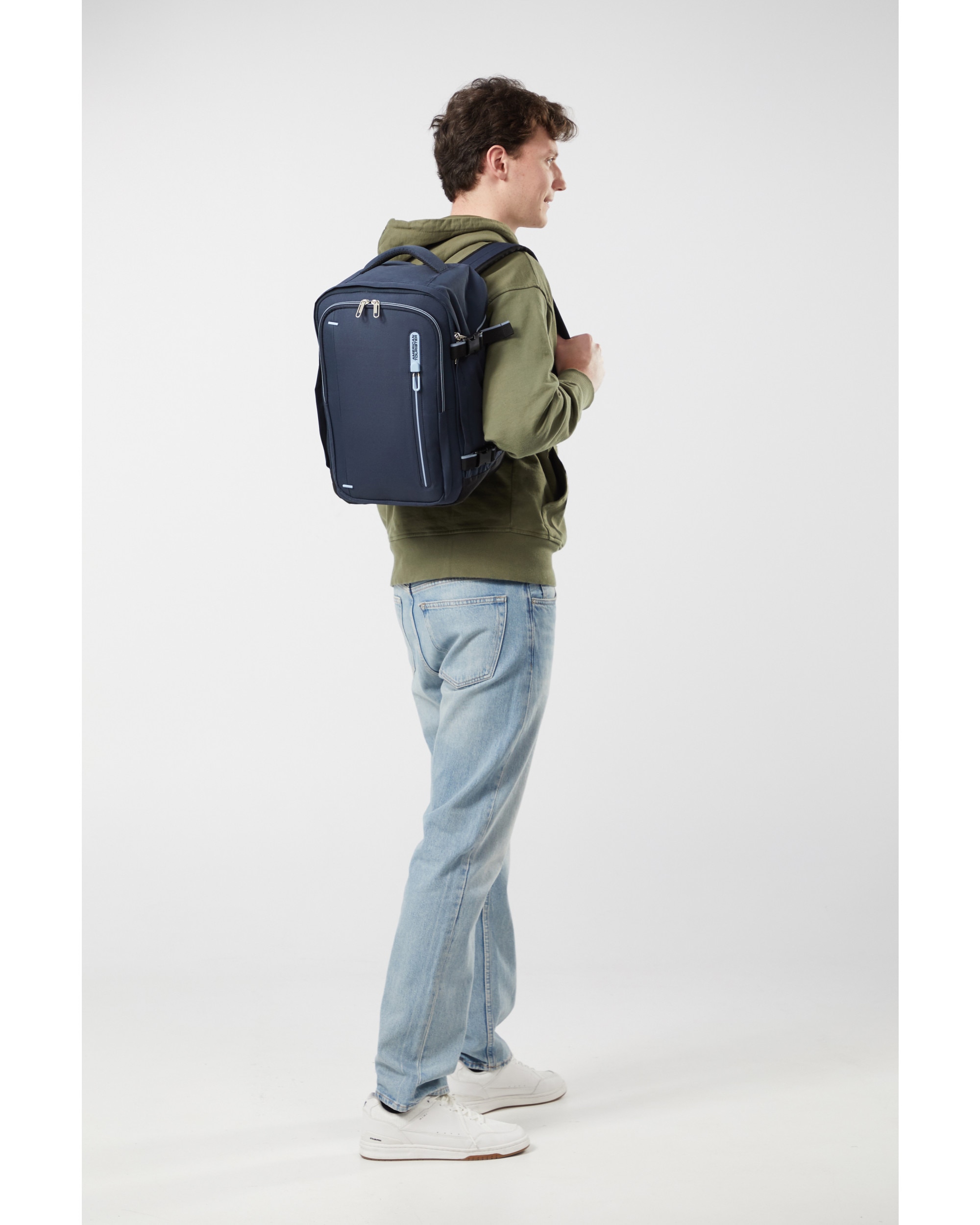 Mochila de cabina underseater Cloudrider S blanda con capacidad de 24 litros - American Tourister - Azul oscuro Azul oscuro-5