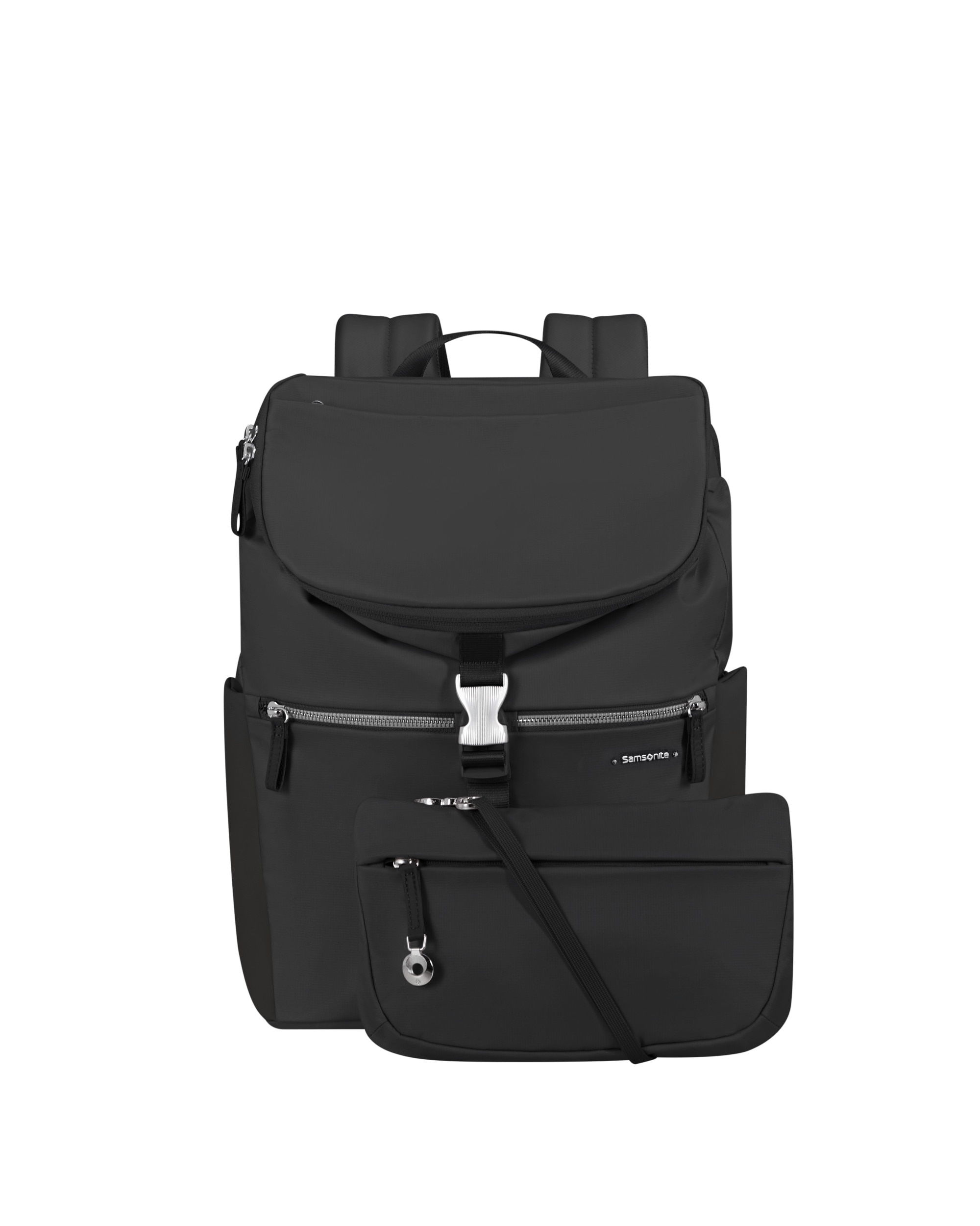 Mochila move journey de nailon y poliéster con revestimiento de poliuretano - Samsonite - Negro Negro-4