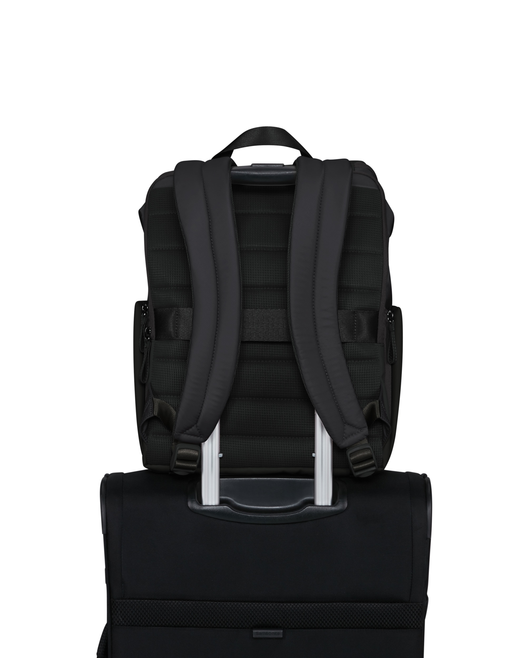 Mochila move journey de nailon y poliéster con revestimiento de poliuretano - Samsonite - Negro Negro-6