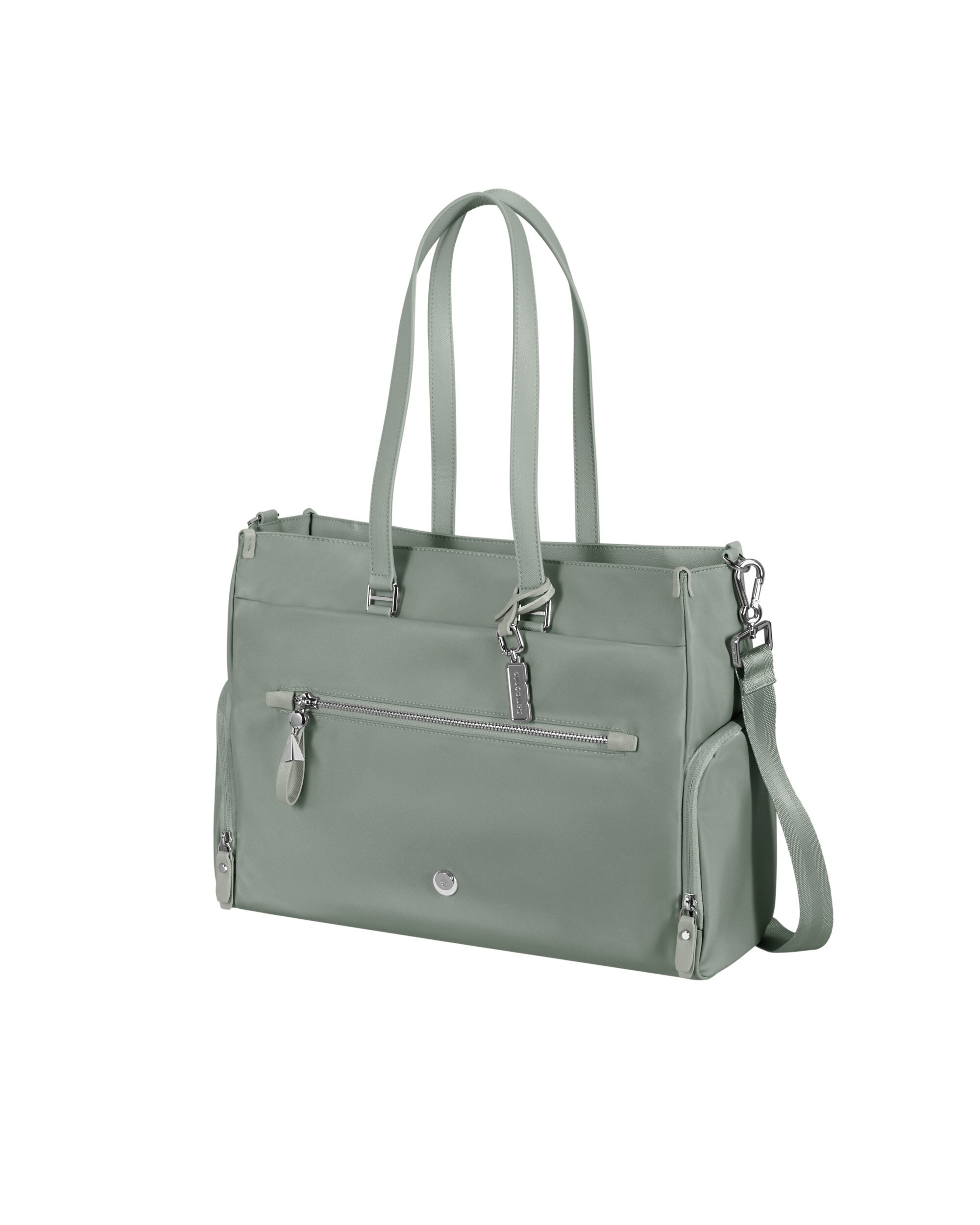 Bolso de mano karissa evo de nailon y poliuretano - Samsonite - Verde militar Verde militar-1