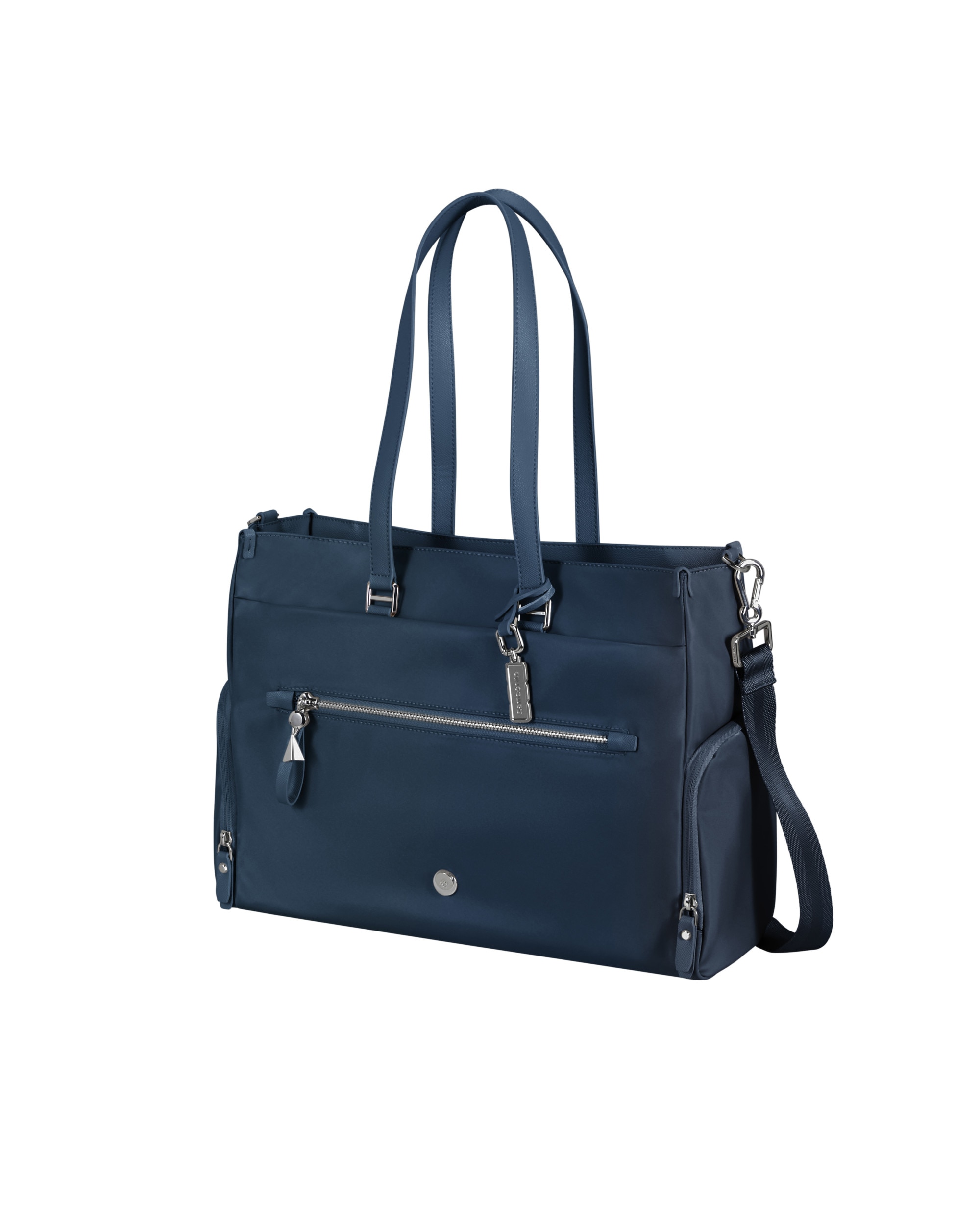 Bolso de mano karissa evo de nailon y poliuretano - Samsonite - Azul índigo Azul índigo-1