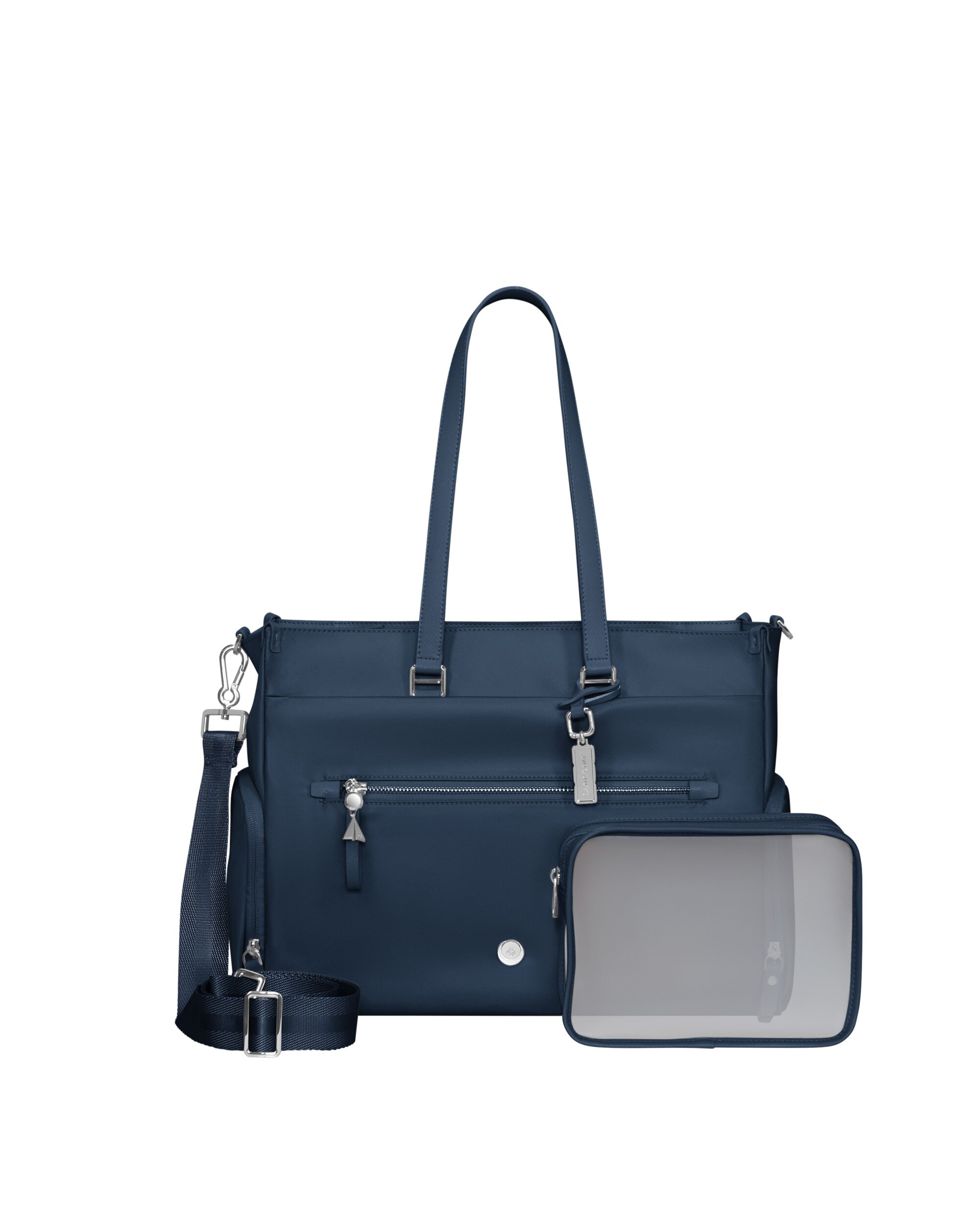 Bolso de mano karissa evo de nailon y poliuretano - Samsonite - Azul índigo Azul índigo-3