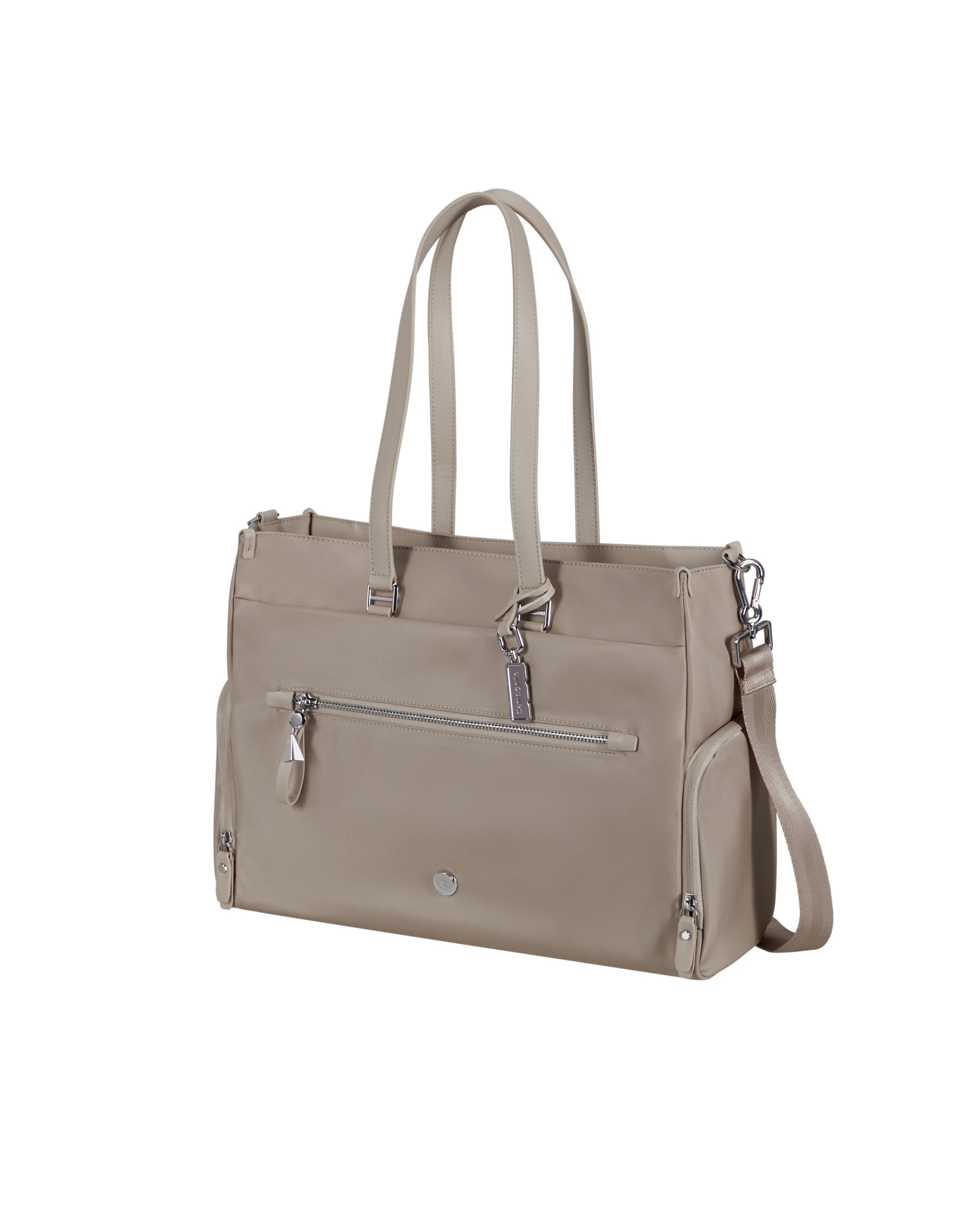 Bolso de mano karissa evo de nailon y poliuretano - Samsonite - Natural Natural-1