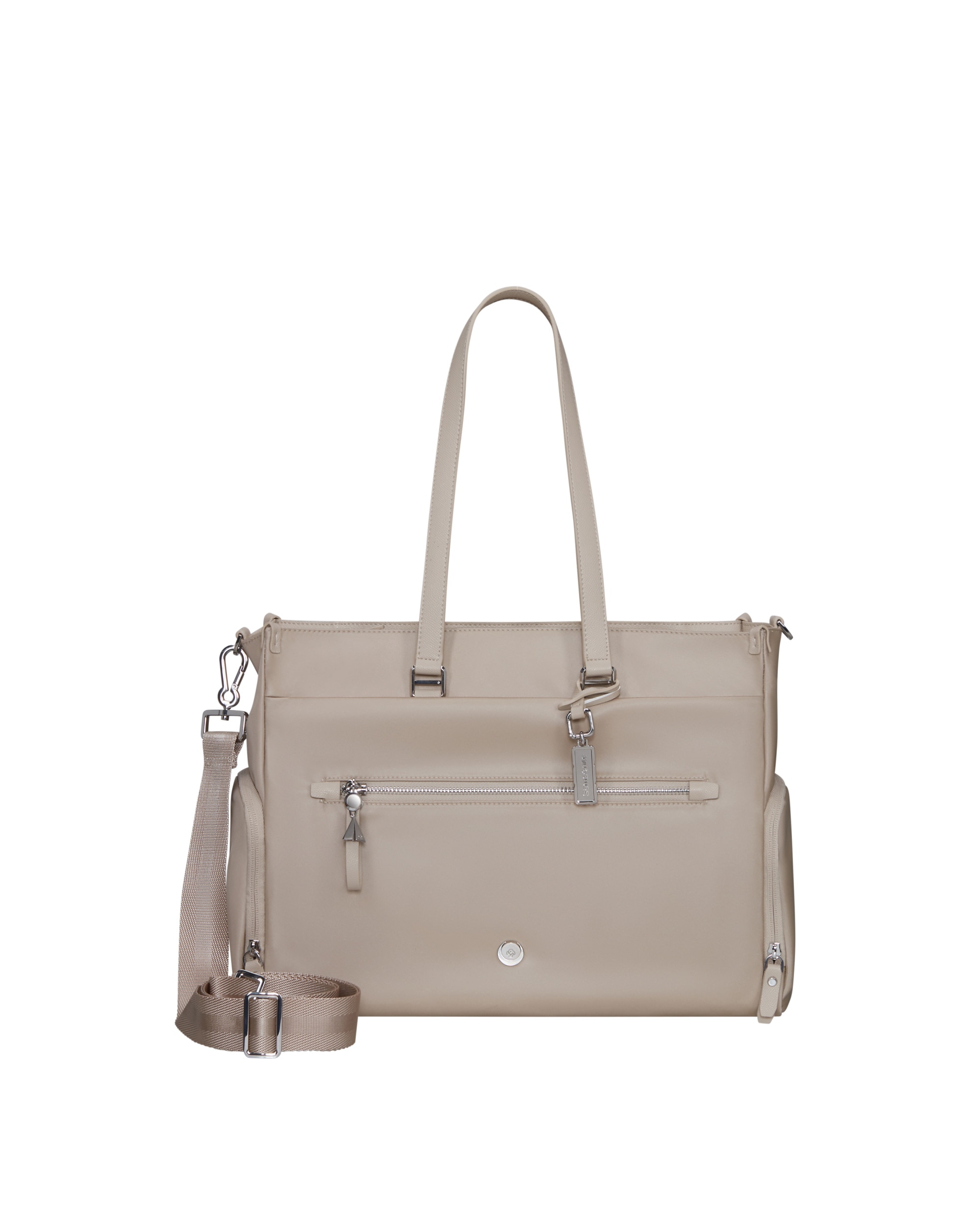 Bolso de mano karissa evo de nailon y poliuretano - Samsonite - Natural Natural-2