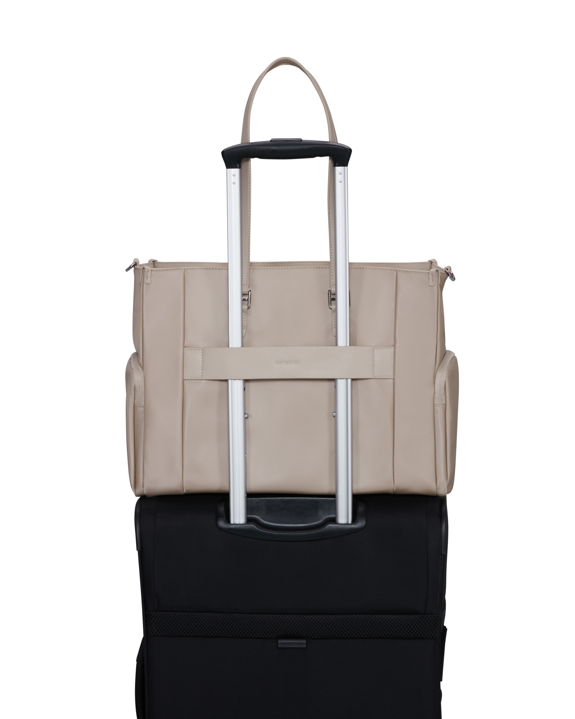 Bolso de mano karissa evo de nailon y poliuretano - Samsonite - Natural Natural-6