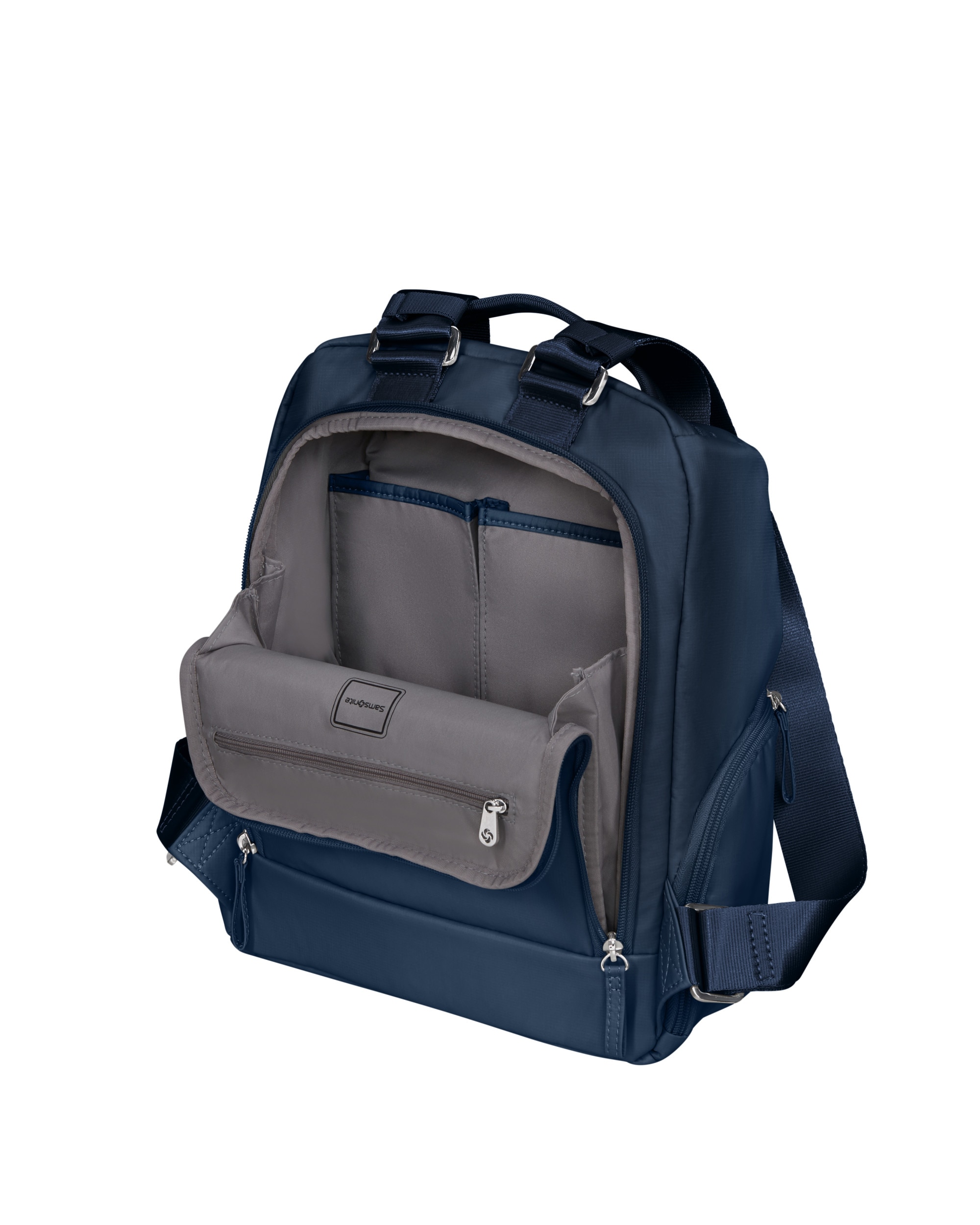Mochila move 5 de nailon en azul oscuro - Samsonite - Azul índigo Azul índigo-2