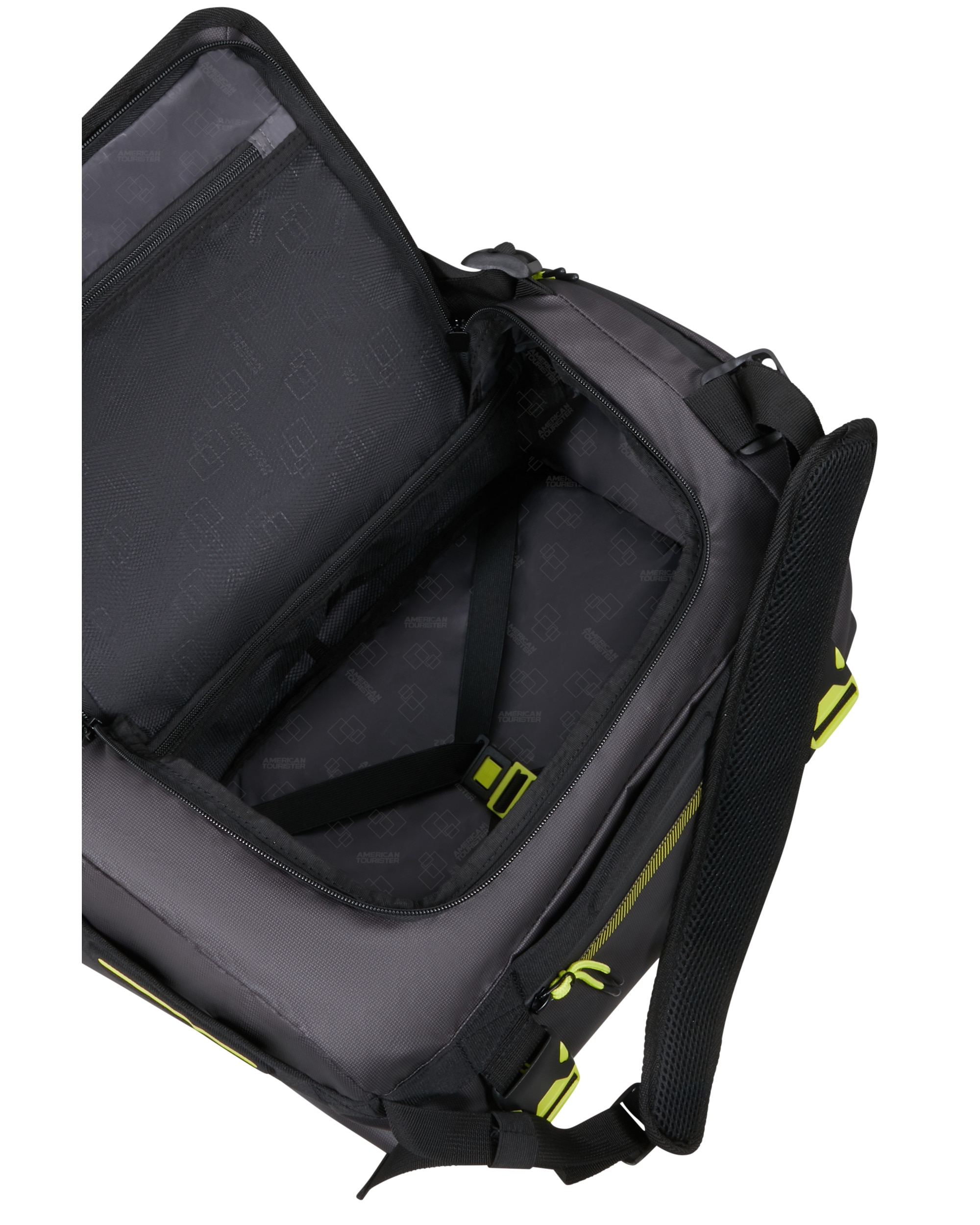 Bolsa de viaje tipo mochila tamaño mediano Urban Track M blanda con capacidad de 41 litros - American Tourister - Negro Negro-3