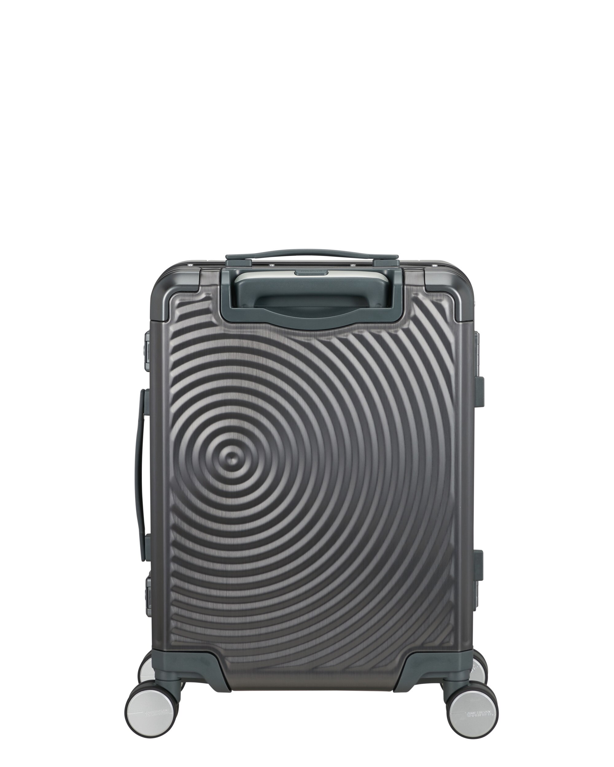 Maleta de cabina Soundbox Alu rígida con capacidad de 39 L - American Tourister - Gris claro Gris claro-2