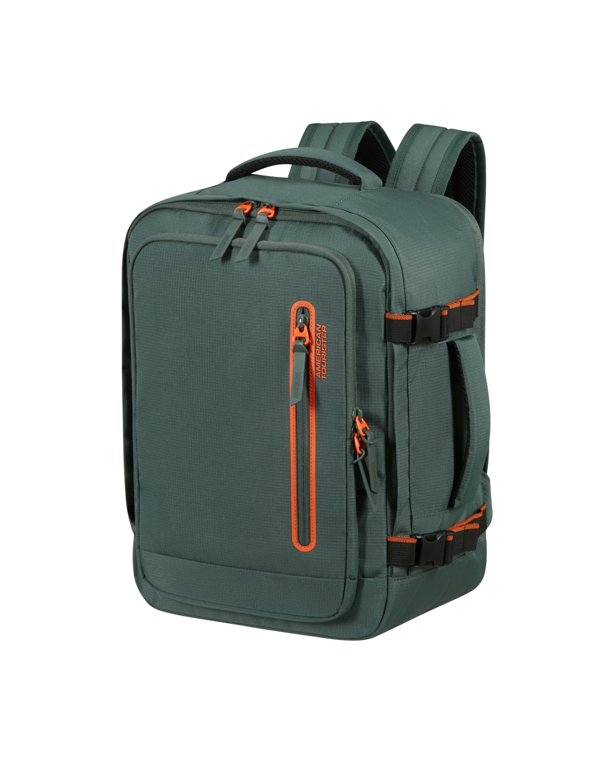 Mochila de cabina underseater S/M Take2cabin blanda con capacidad de 26,5 litros - American Tourister - Verde militar Verde militar-1