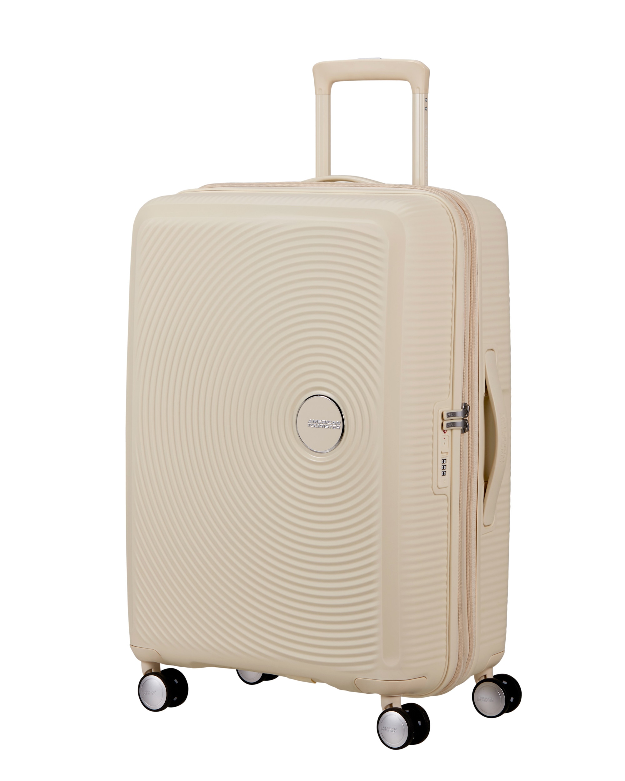 Maleta mediana Soundbox Spinner 67/24 Tsa Exp rígida con capacidad de 81 L - American Tourister - Crema Crema-1