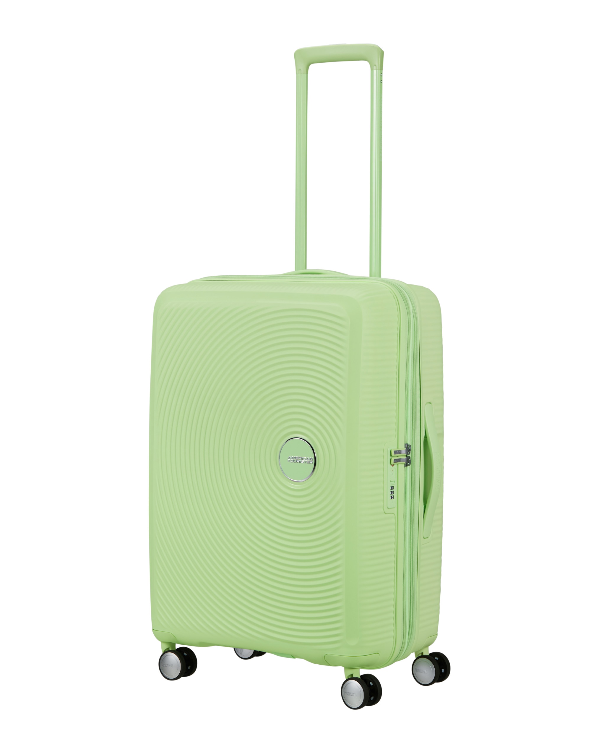 Maleta mediana Soundbox Spinner 67/24 Tsa Exp rígida con capacidad de 81 L - American Tourister - Verde claro Verde claro-4