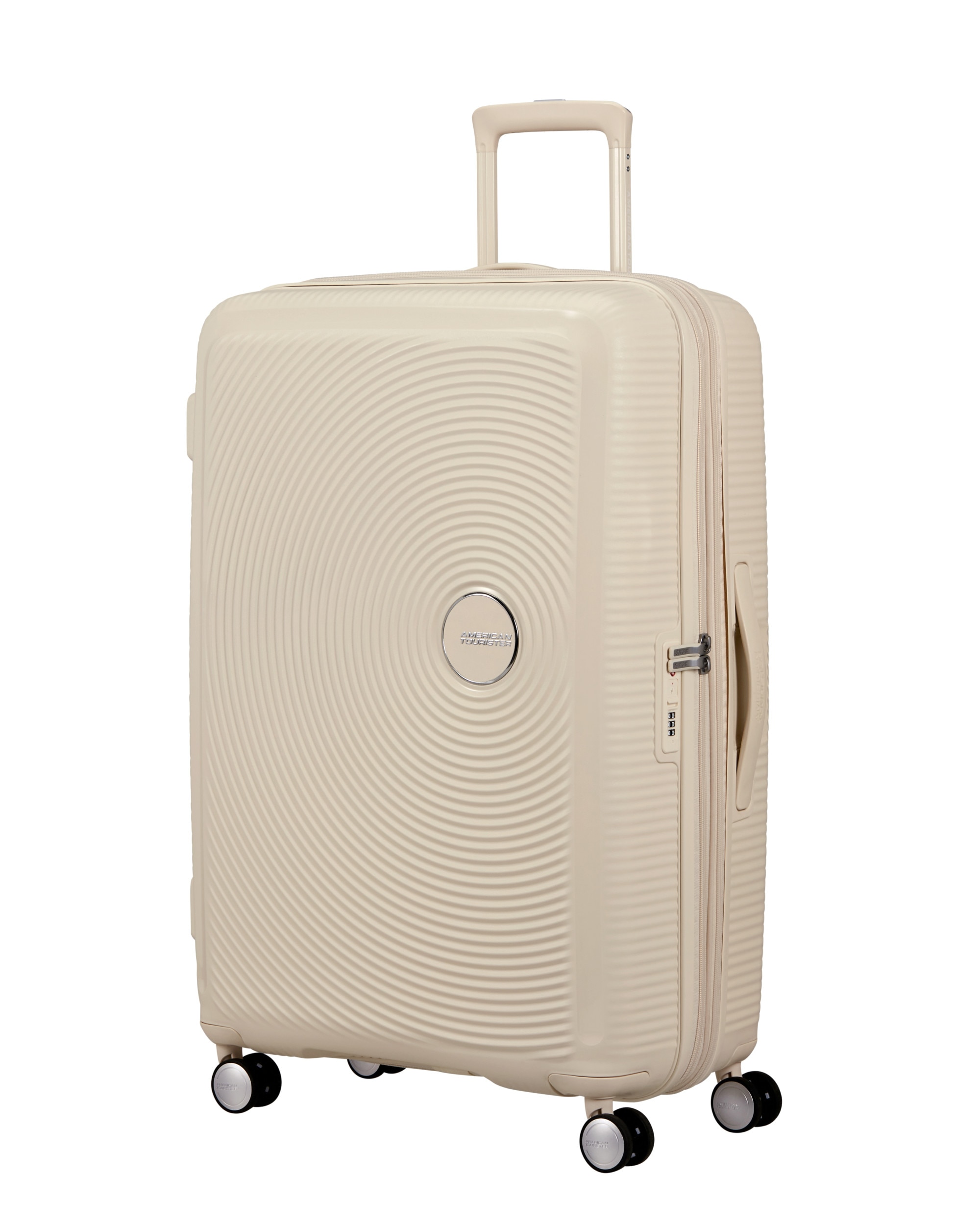 Maleta grande expandible SOUNDBOX rígida negra, con capacidad hasta 110L - American Tourister - Mostaza Mostaza-1