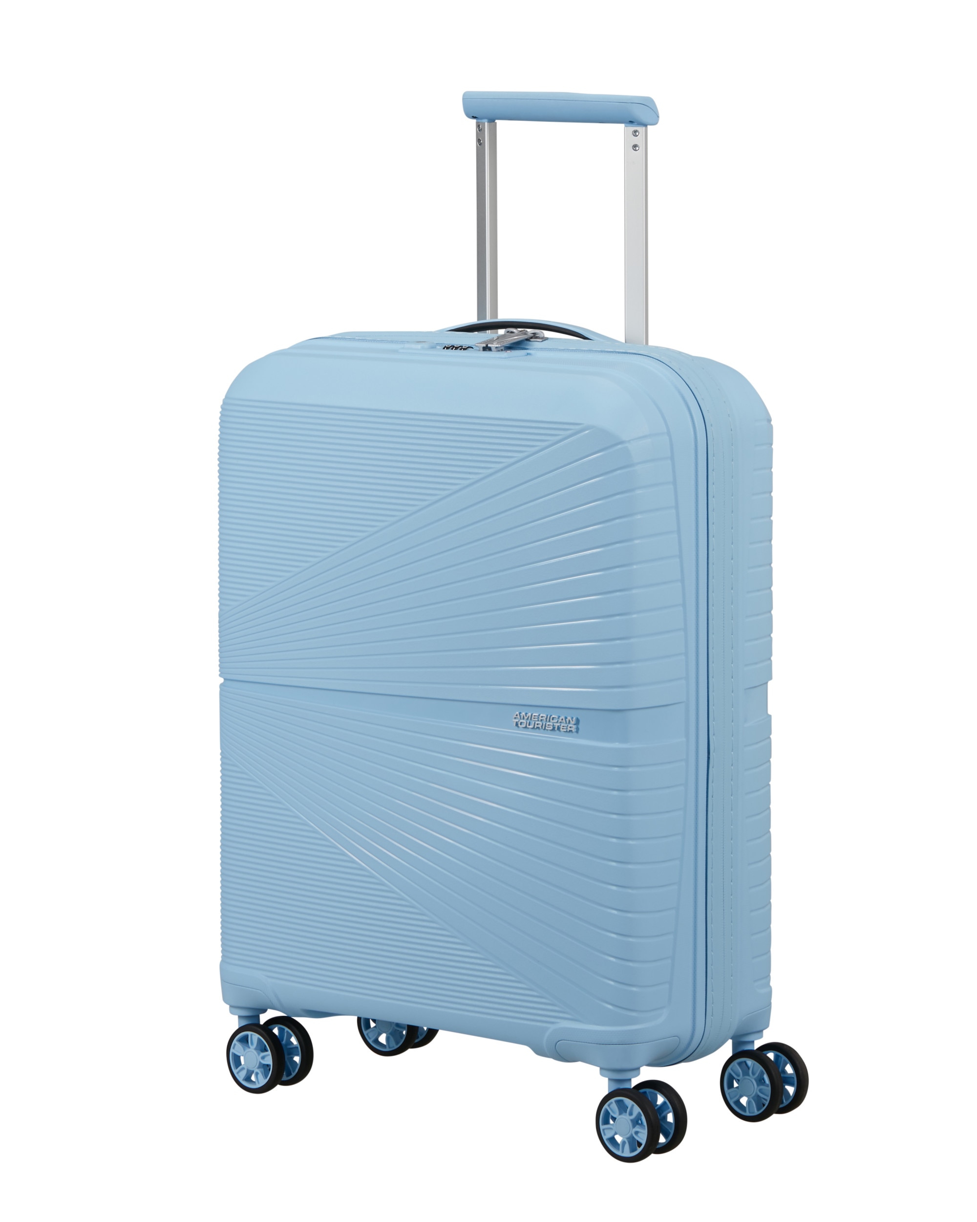 Maleta de cabina Airconic Spinner 55/20 Tsa rígida con capacidad de 33,5 L. - American Tourister - Azul claro Azul claro-1