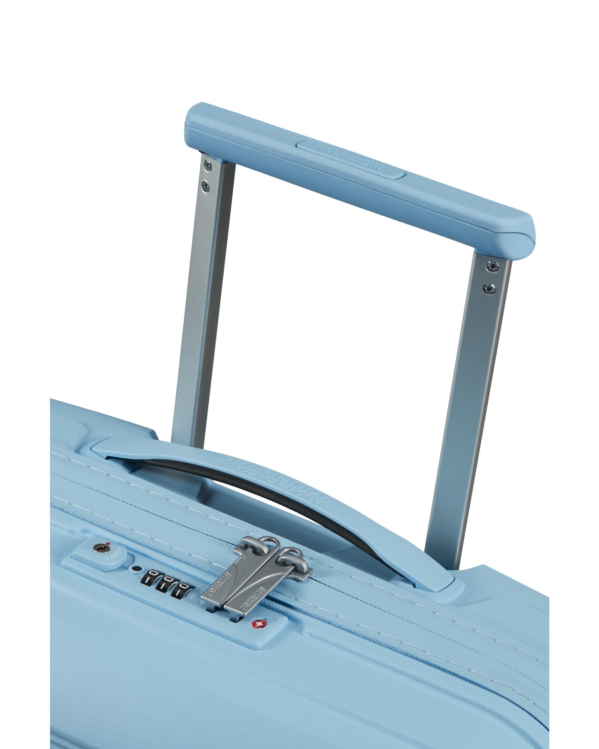 Maleta de cabina Airconic Spinner 55/20 Tsa rígida con capacidad de 33,5 L. - American Tourister - Azul claro Azul claro-5