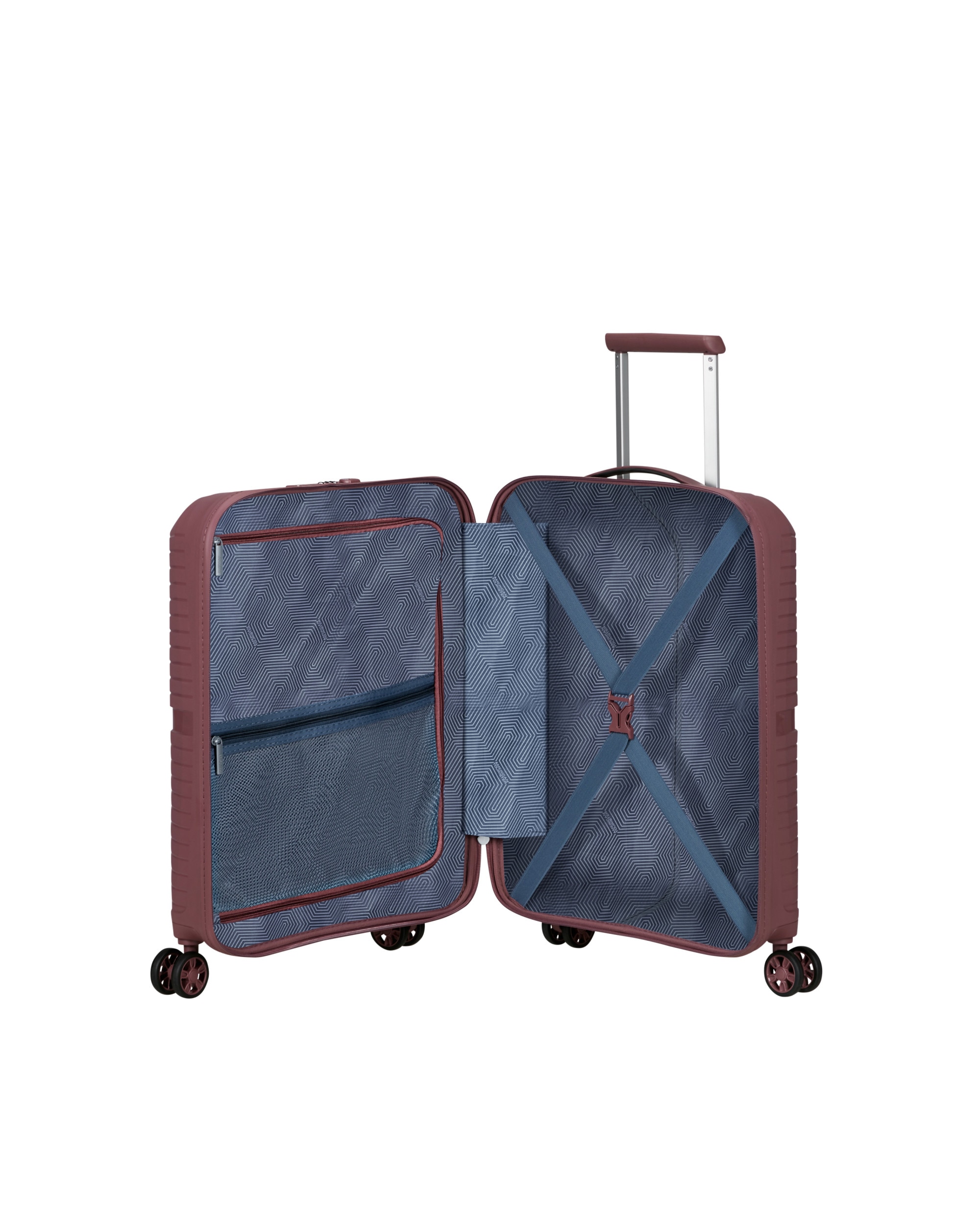 Maleta de cabina Airconic Spinner 55/20 Tsa rígida con capacidad de 33,5 L. - American Tourister - Burdeos Burdeos-3