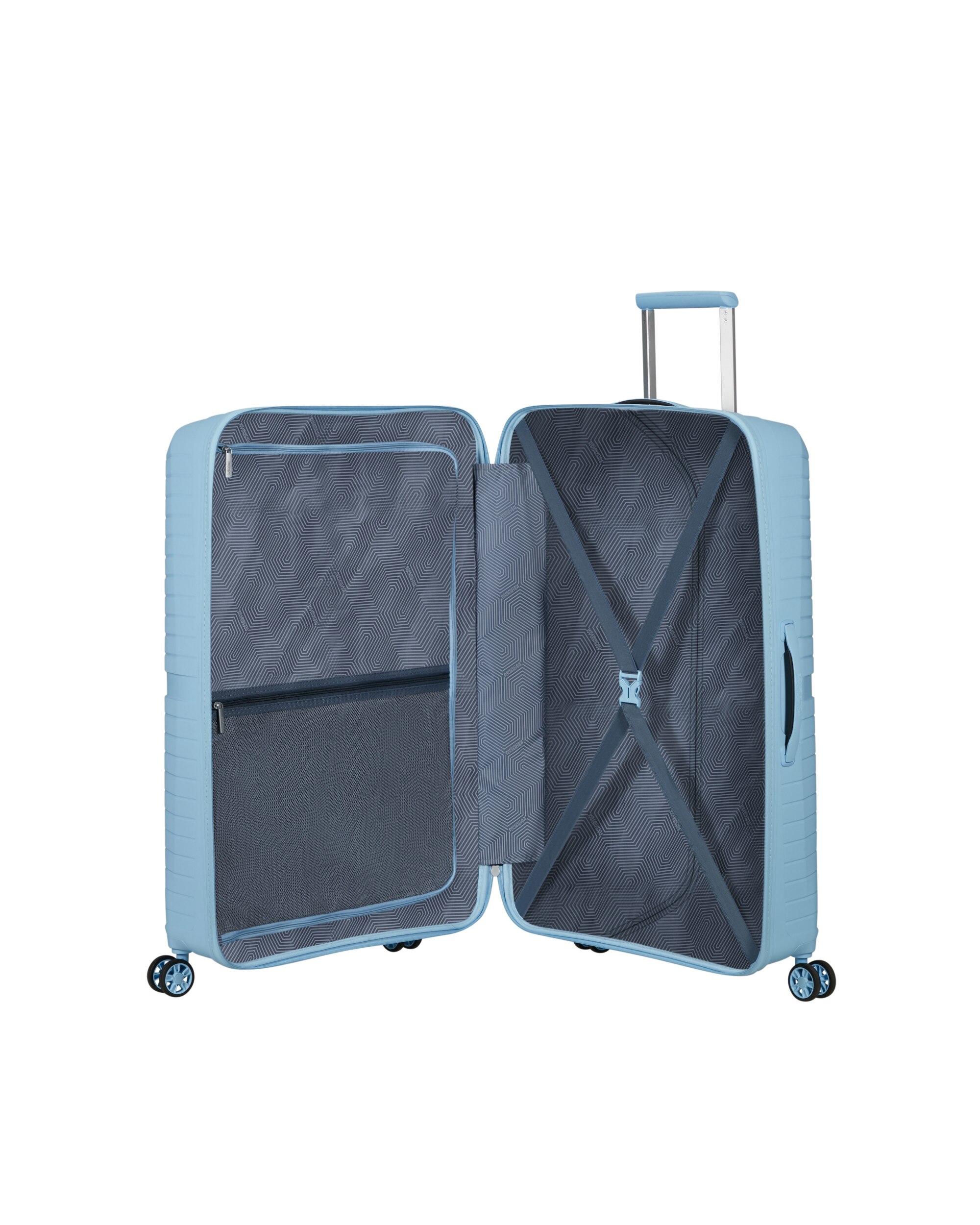 Maleta grande Airconic rígida con capacidad de 101 L - American Tourister - Rosa Azul claro-3