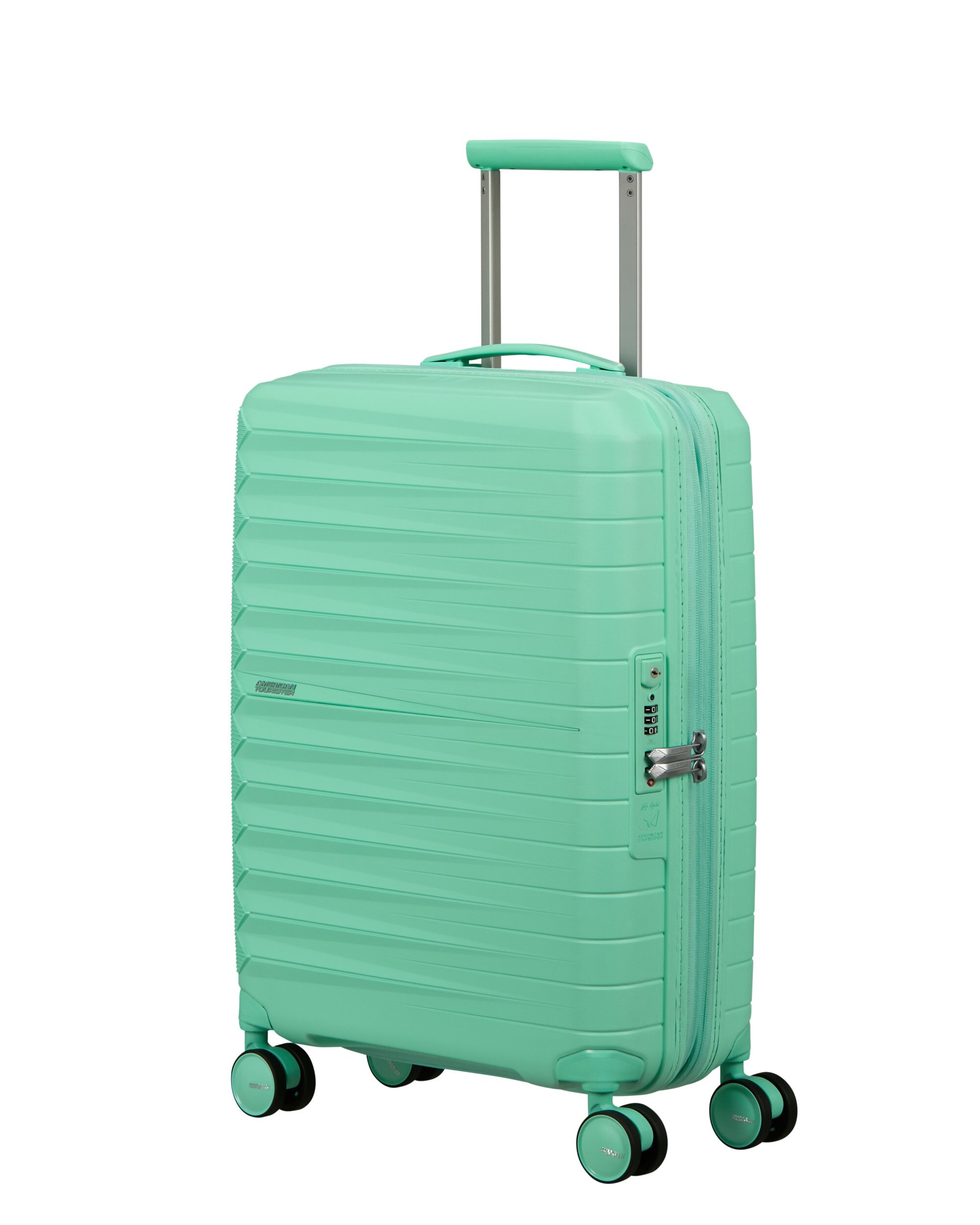 Maleta de cabina expandible FastForward rígida con capacidad hasta 44 litros - American Tourister - Turquesa Turquesa-1