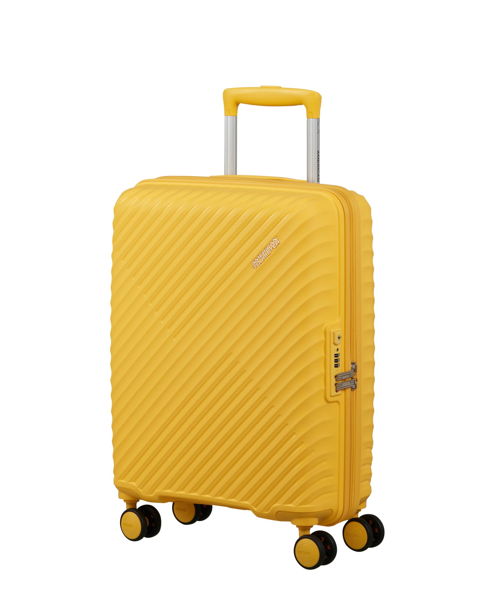 Maleta de cabina diablast rígida con capacidad de 35 litros - American Tourister - Amarillo Amarillo-1