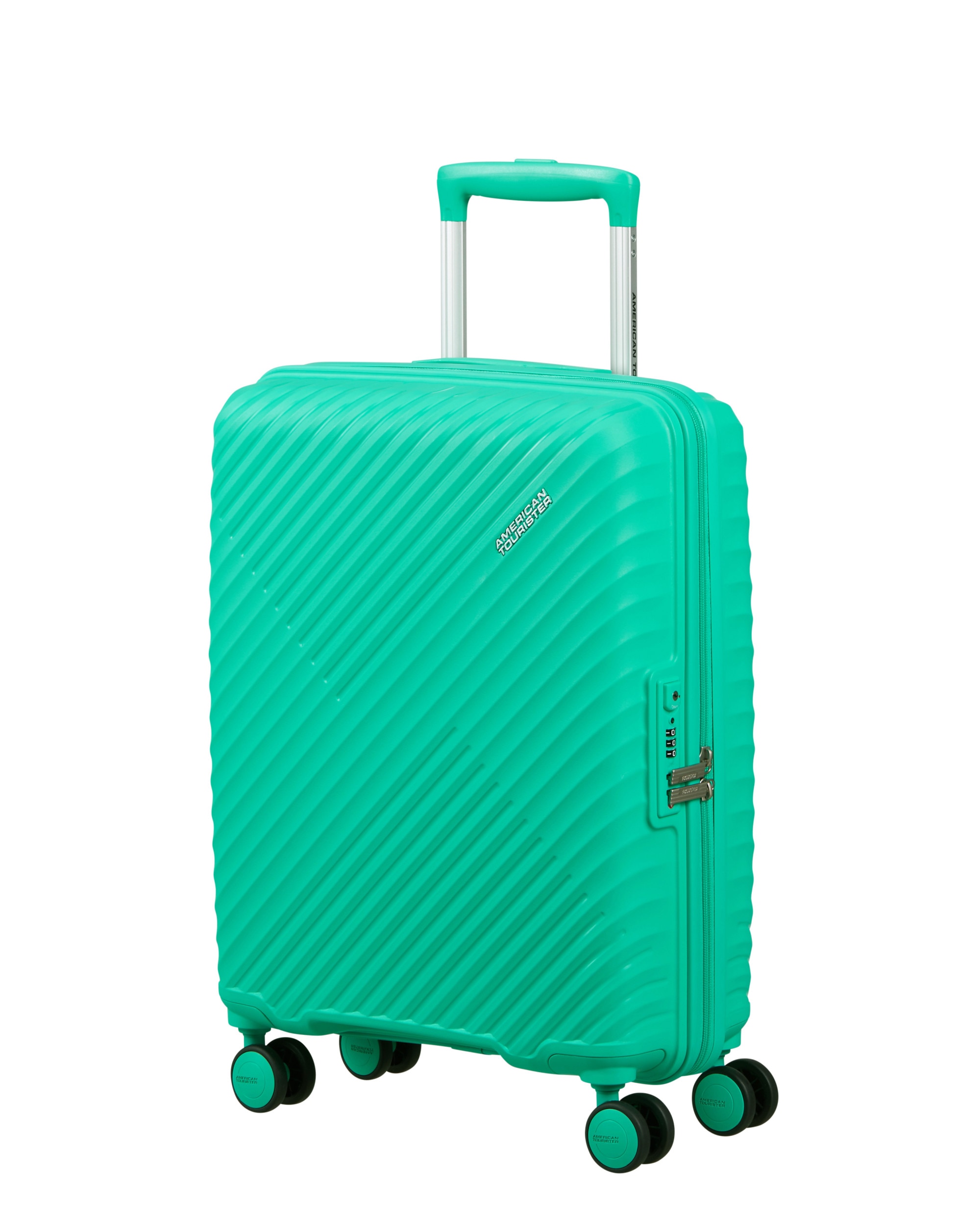 Maleta de cabina diablast rígida con capacidad de 35 litros - American Tourister - Turquesa Turquesa-1