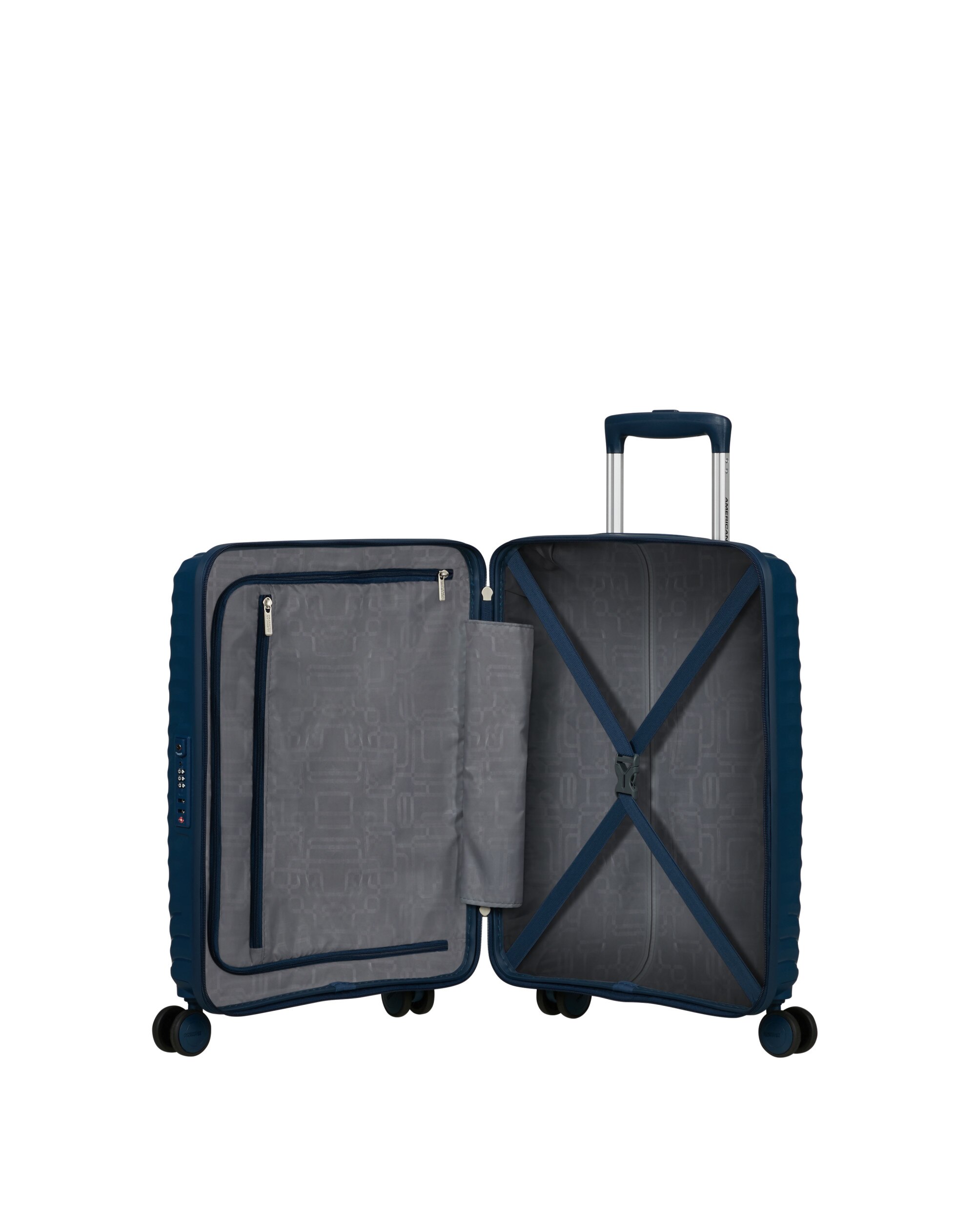 Maleta de cabina diablast rígida con capacidad de 35 litros - American Tourister - Azul marino Azul marino-3