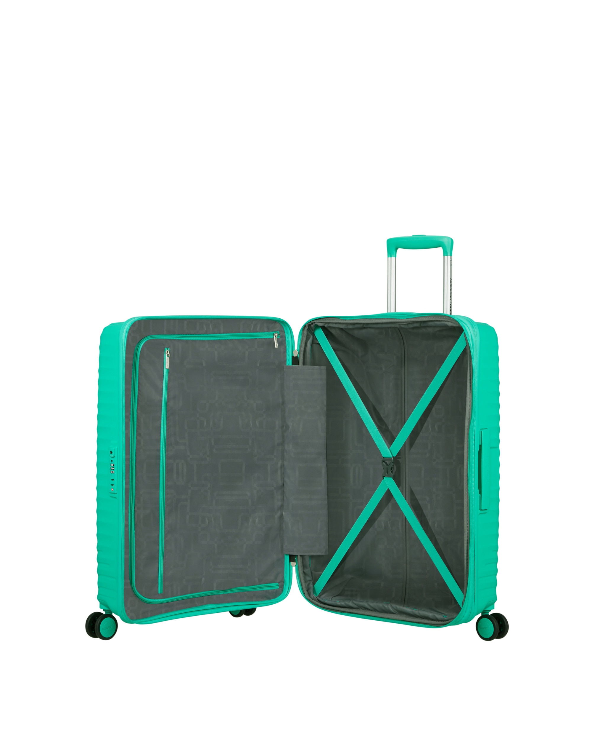 Maleta mediana expandible diablast rígida con capacidad hasta 91 litros - American Tourister - Azul Azul-3