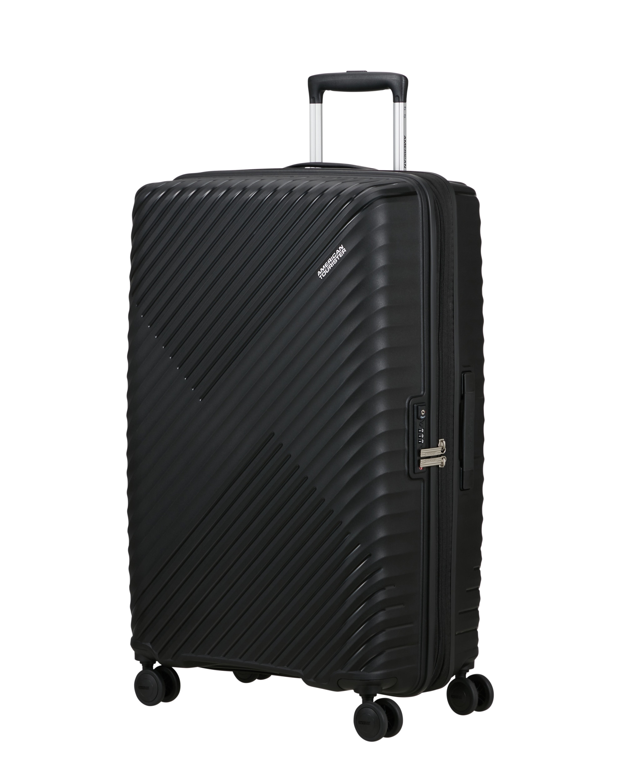 Maleta grande expandible diablast rígida con capacidad hasta 111 litros - American Tourister - Negro Negro-1