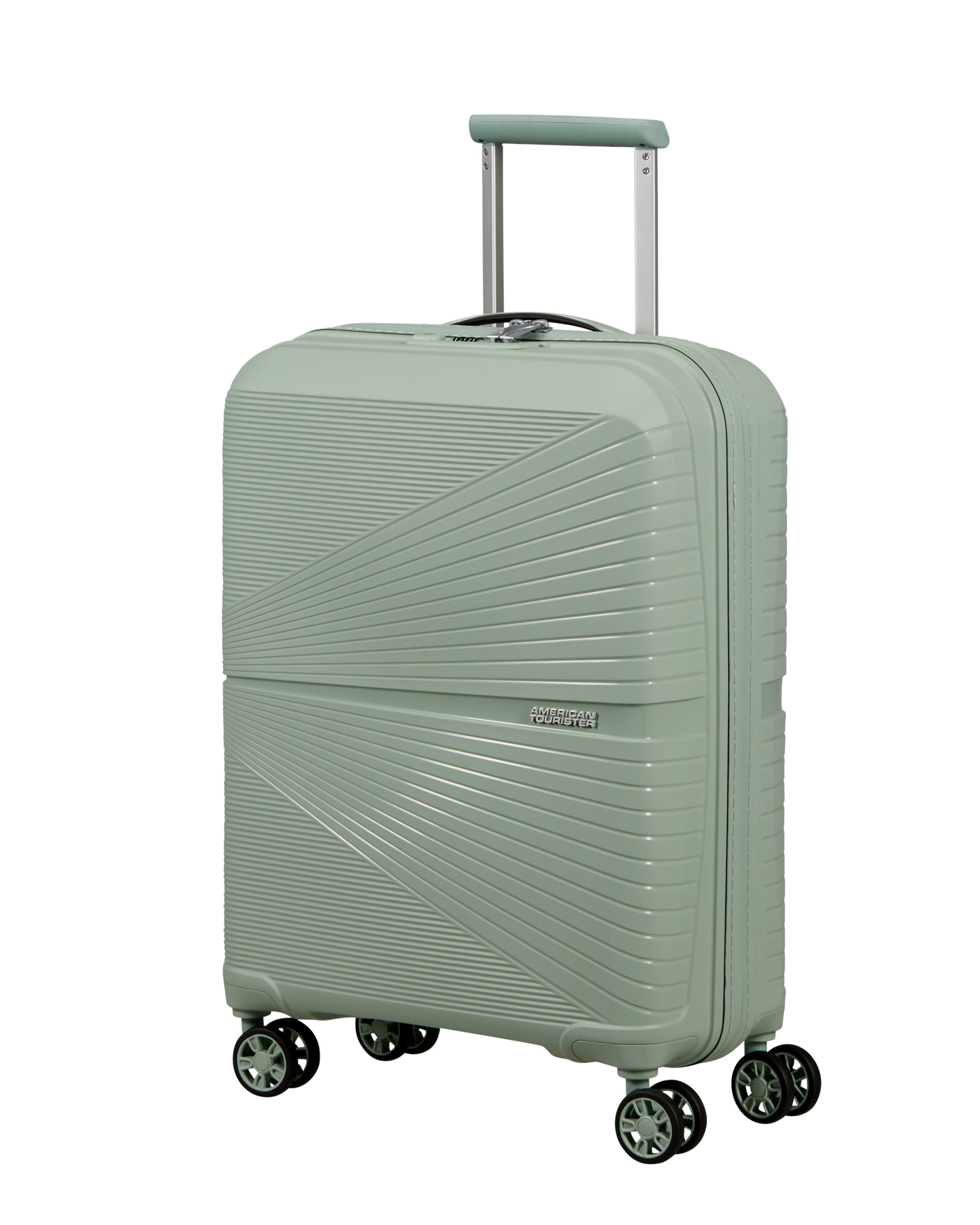 Maleta de cabina Airconic Spinner 55/20 Tsa rígida con capacidad de 33,5 L. - American Tourister - Gris claro Gris claro-1