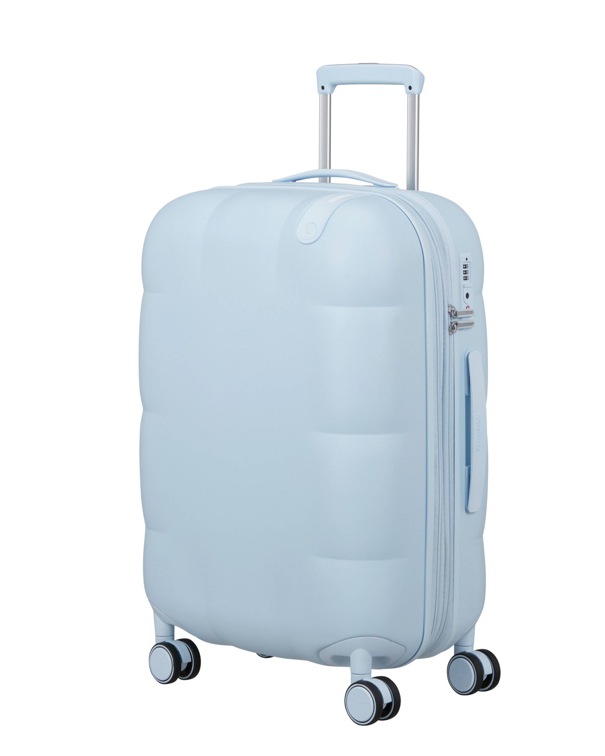 Maleta mediana expandible dreami rígida con capacidad hasta 78 litros - American Tourister - Azul celeste Azul celeste-1