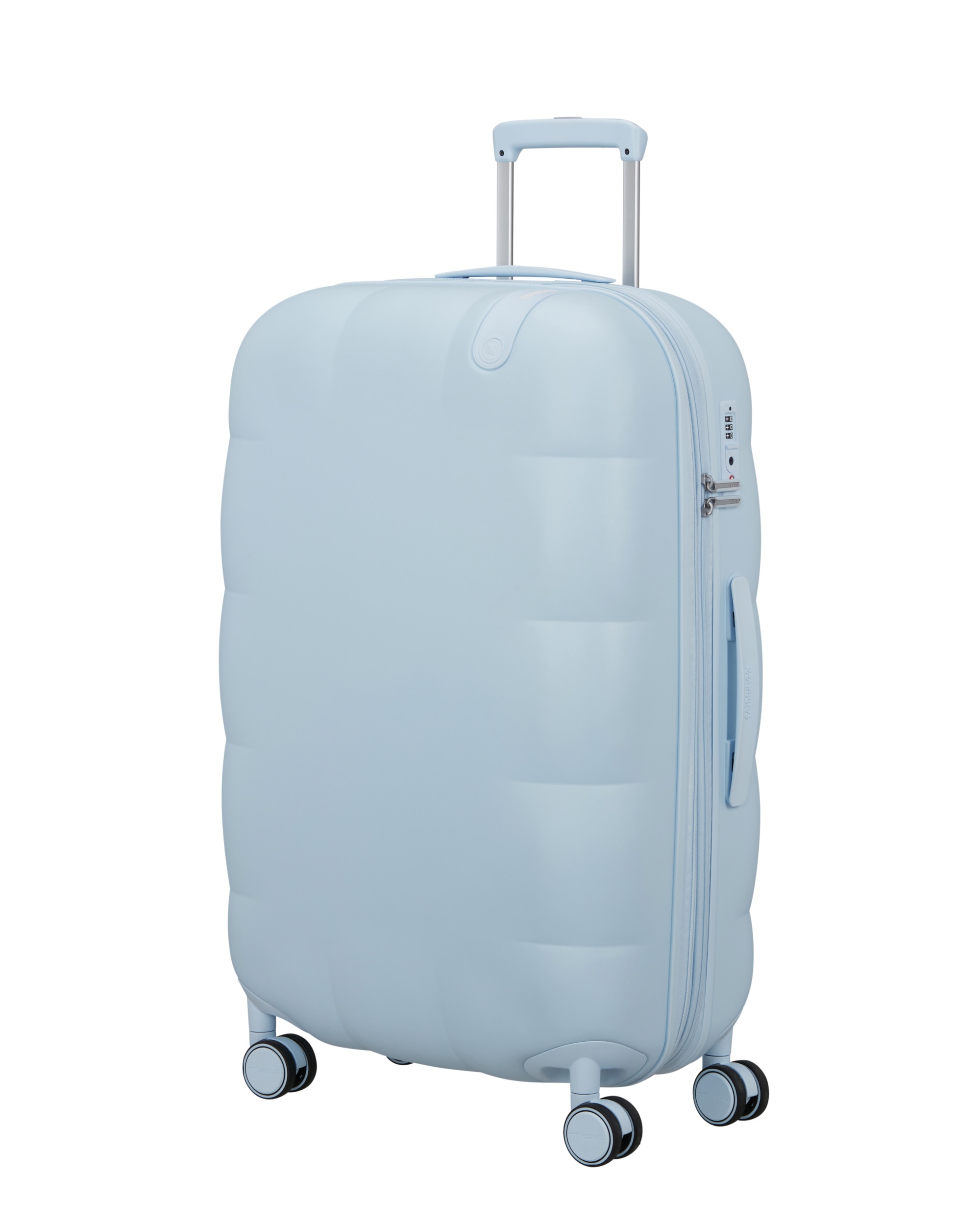 Maleta grande expandible dreami rígida con capacidad hasta 106 litros - American Tourister - Azul celeste Azul celeste-1