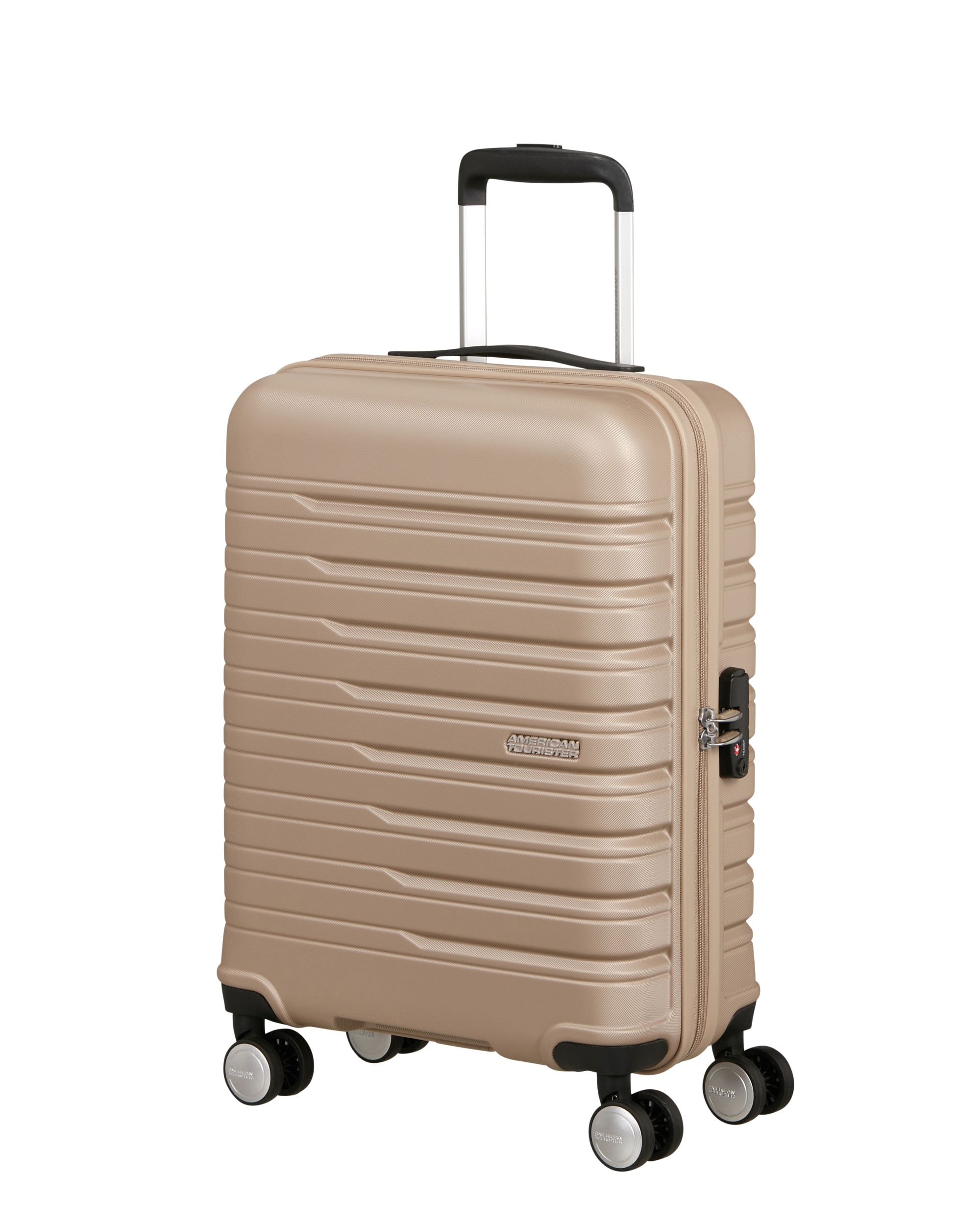 Maleta de cabina Flashline 55 rígida con capacidad de 32 L - American Tourister - Plata Plata-1