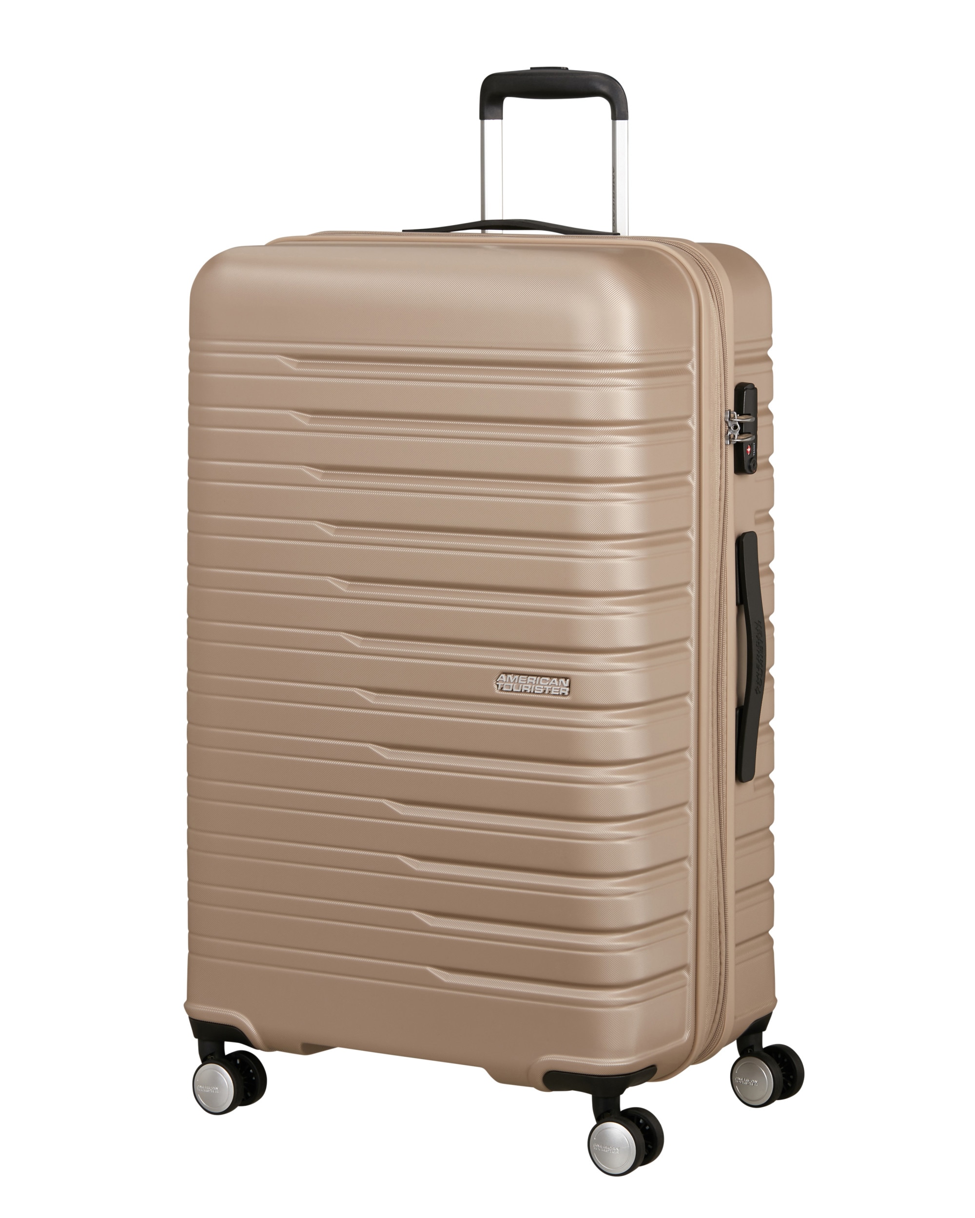 Imagen 0 de Maleta grande expandible Flashline 78 rígida con capacidad hasta 109 L Plata