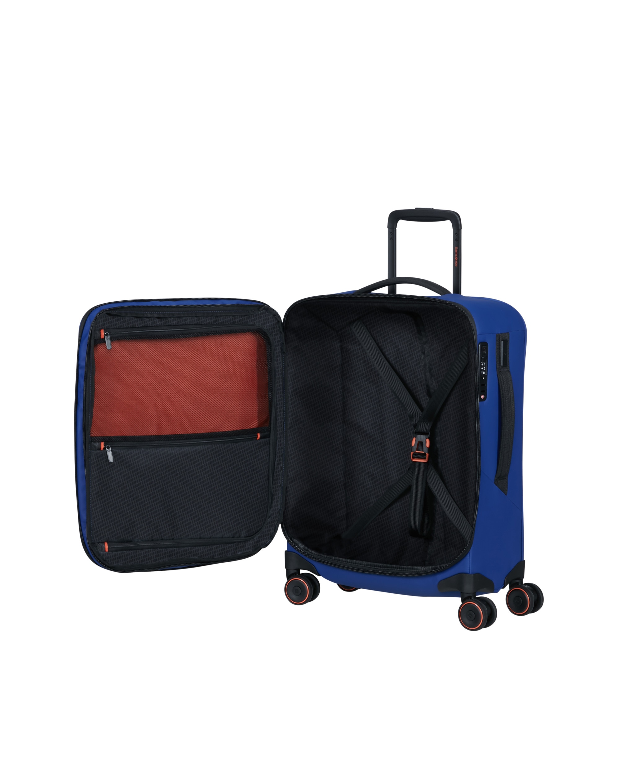 Imagen 3 de Maleta de cabina expandible glazed blanda con capacidad hasta 49 litros - Samsonite - Turquesa Turquesa