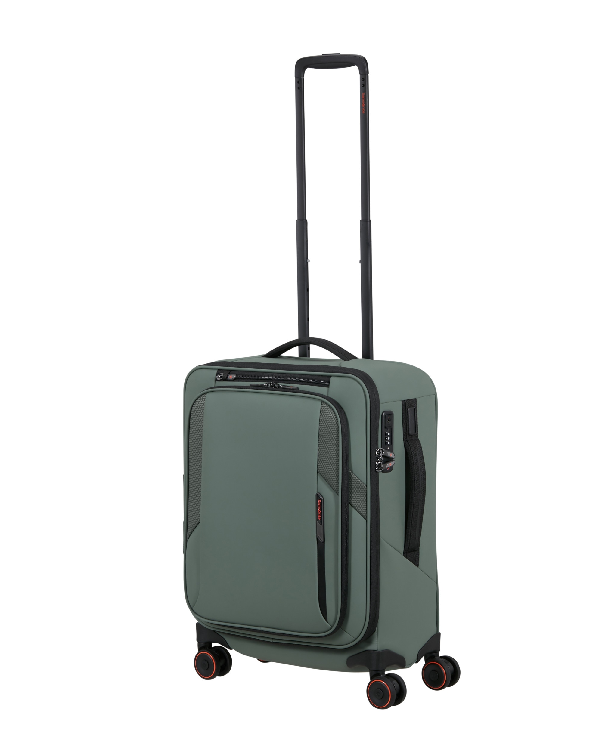Imagen 4 de Maleta de cabina expandible glazed blanda con capacidad hasta 49 litros - Samsonite - Kaki Kaki