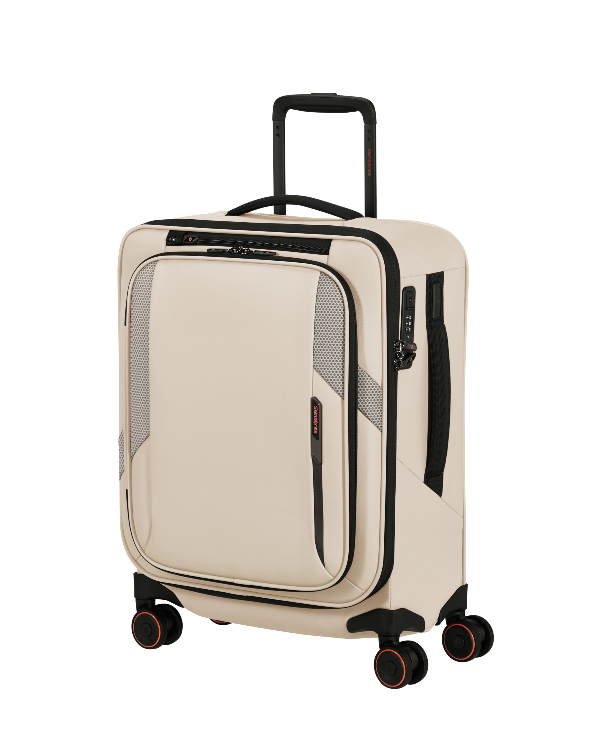 Imagen 1 de Maleta de cabina expandible glazed blanda con capacidad hasta 49 litros - Samsonite - Blanco Blanco