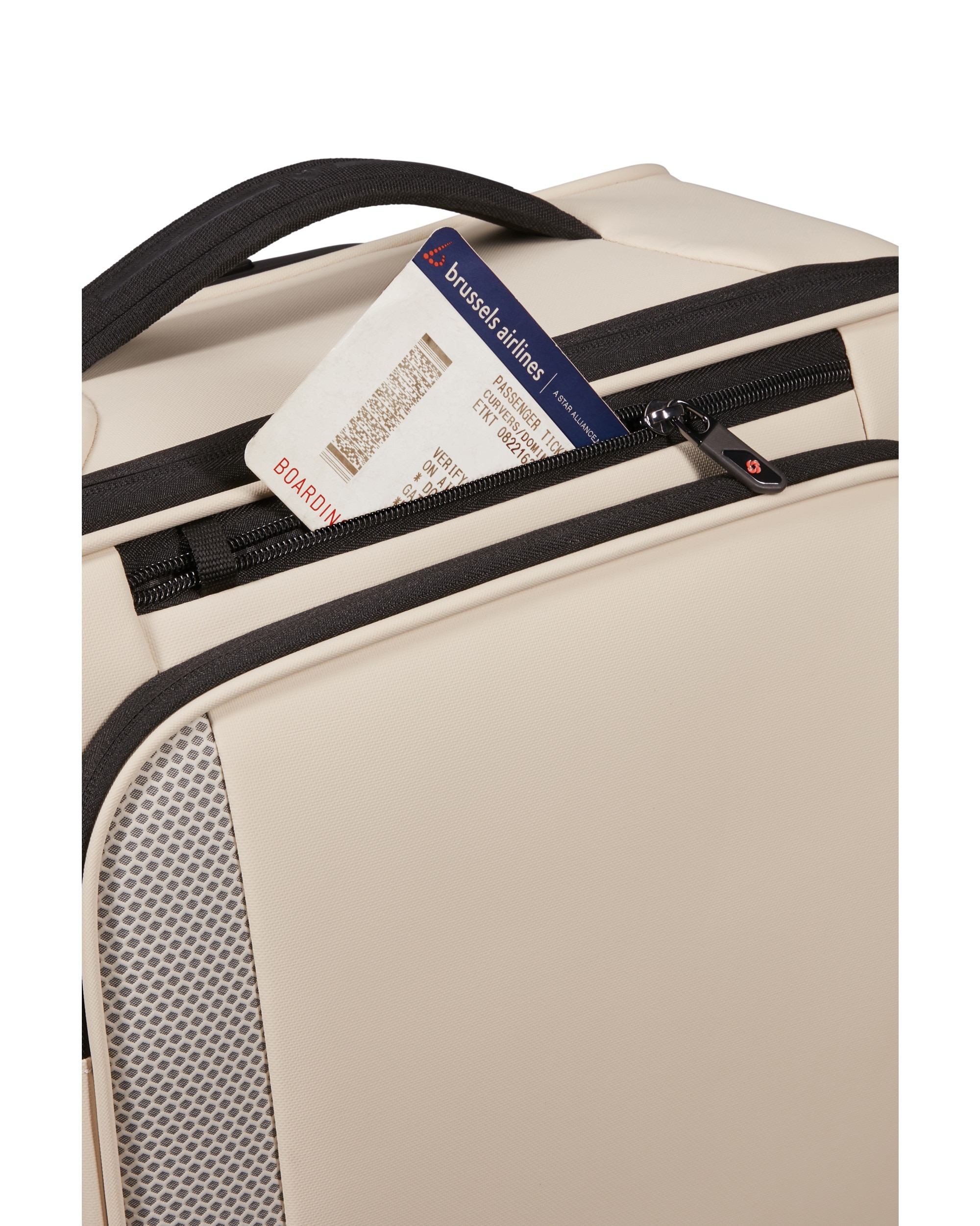 Imagen 6 de Maleta de cabina expandible glazed blanda con capacidad hasta 49 litros - Samsonite - Blanco Blanco