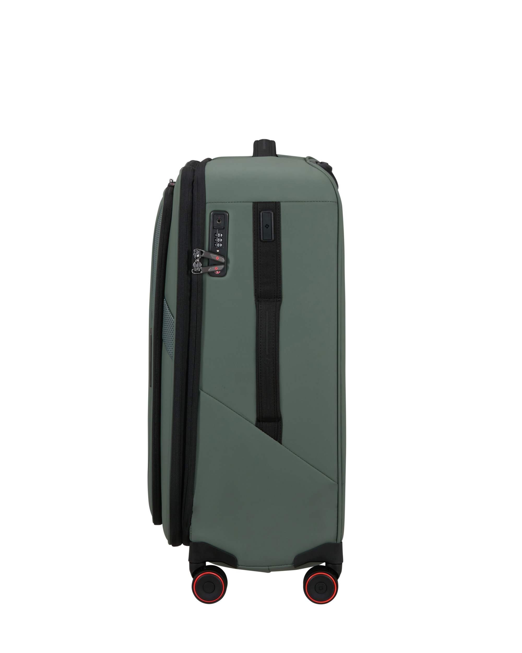 Imagen 6 de Maleta mediana expandible glazed blanda con capacidad hasta 94 litros - Samsonite - Verde claro Verde claro