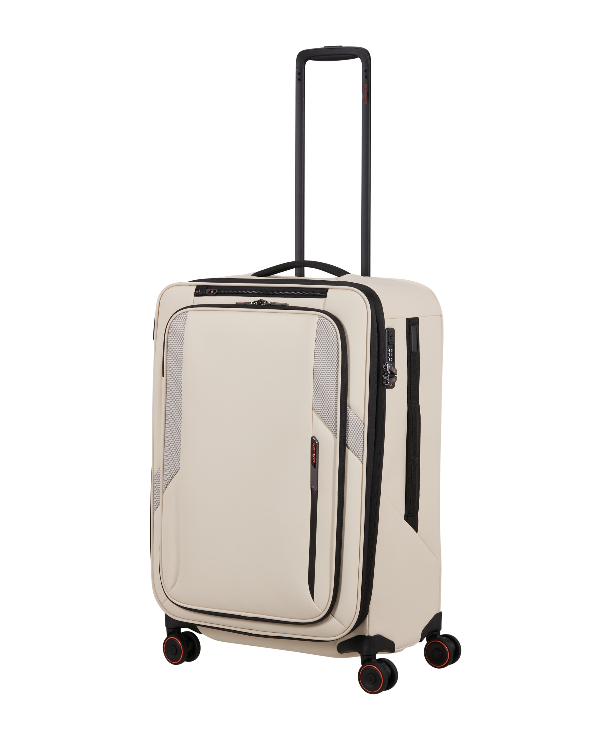 Imagen 4 de Maleta mediana expandible glazed blanda con capacidad hasta 94 litros - Samsonite - Arena Arena