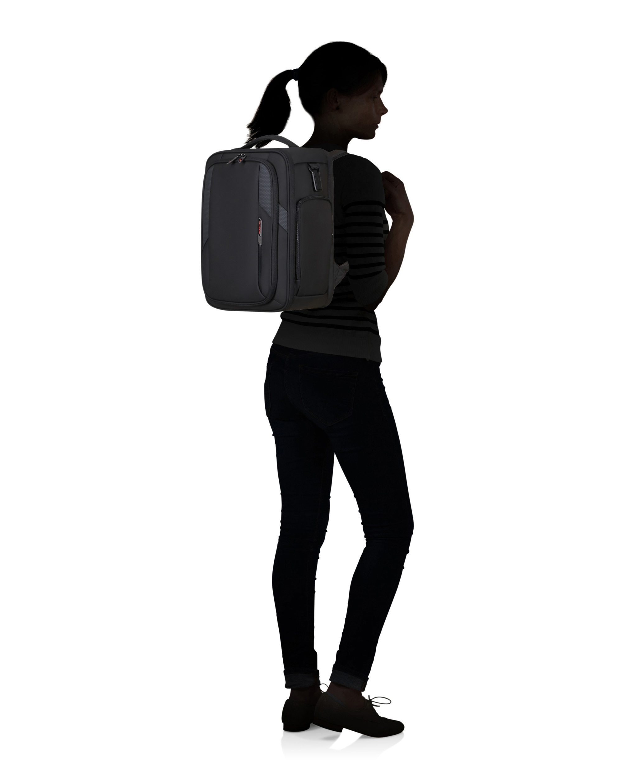 Mochila underseater para portátil de 15,6'' glazed blanda con capacidad de 25 litros - Samsonite - Negro Negro-4