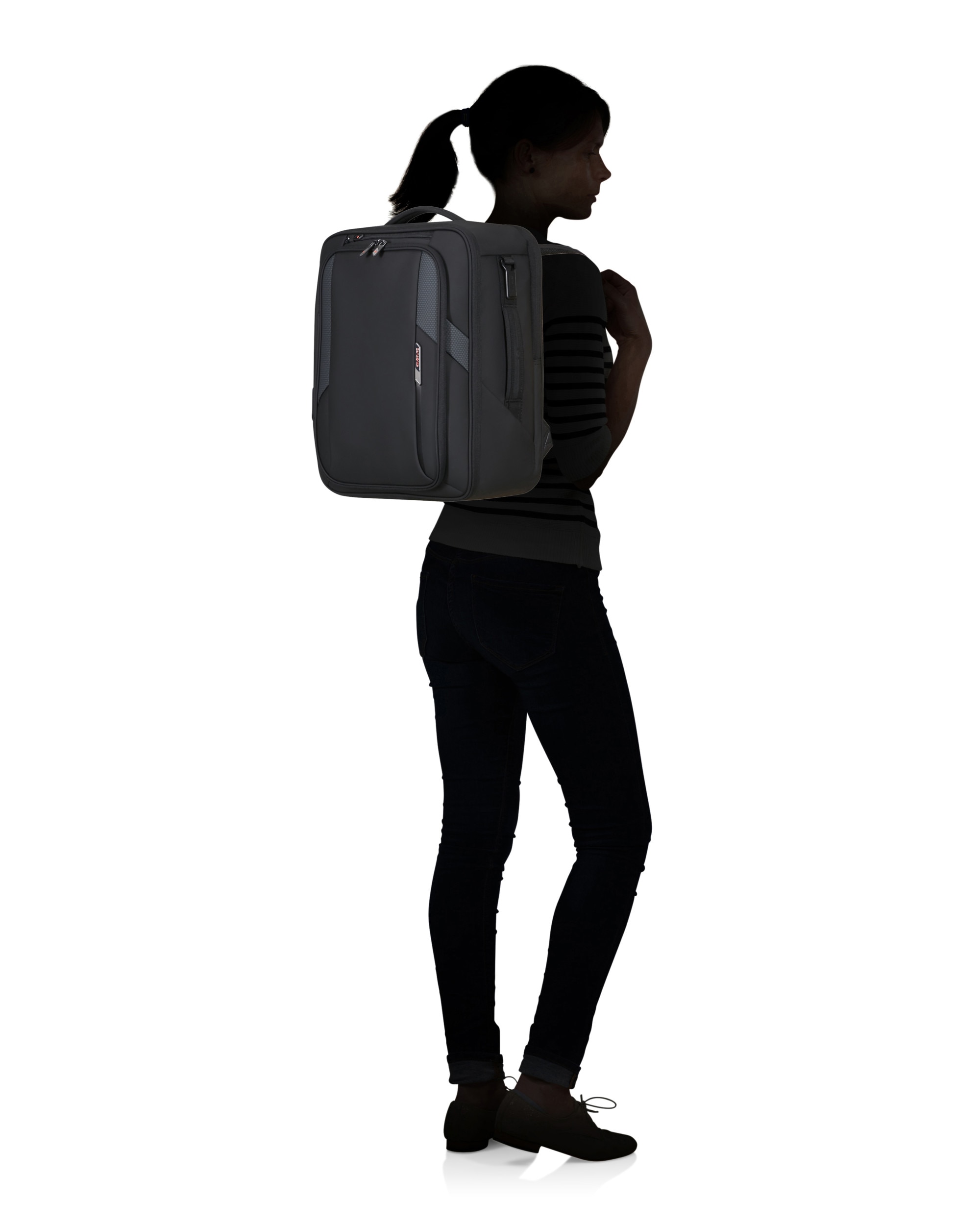 Mochila underseater para portátil de 17,3'' glazed blanda con capacidad de 33 litros - Samsonite - Negro Negro-4